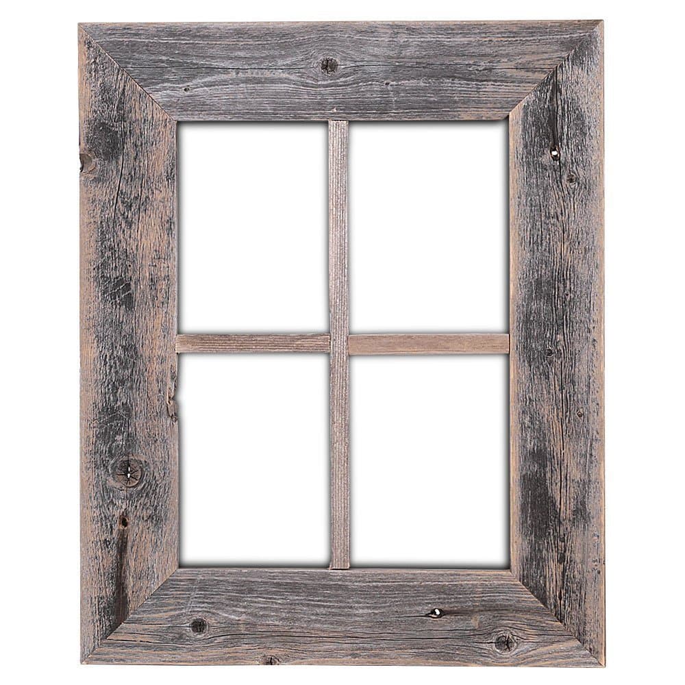 Old Rustic Window Barnwood Frames - Not For Pictures by Rustic Decor