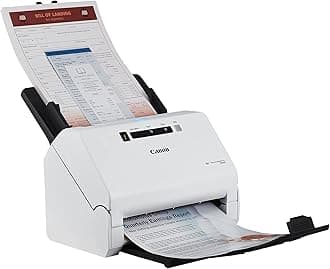 Canon imageFORMULA R40 document scanner - A4 duplex, double sided scanner, USB, Easy to use Software