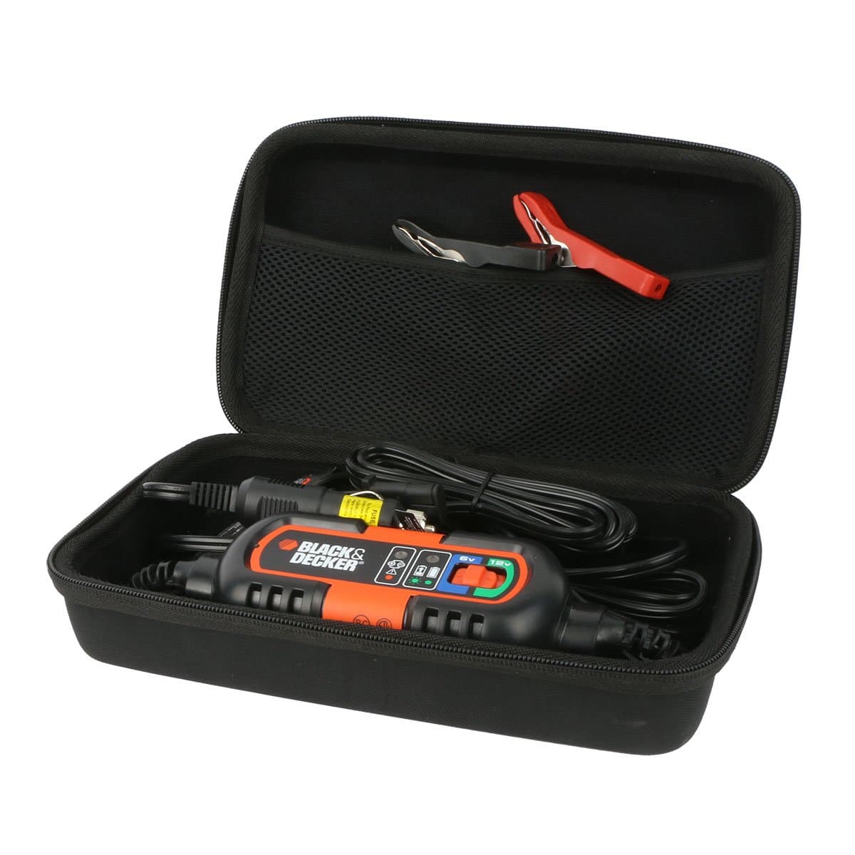 For BLACK+DECKER BM3B 6V and 12V Battery Charger / Maintainer Carrying Case by Khanka