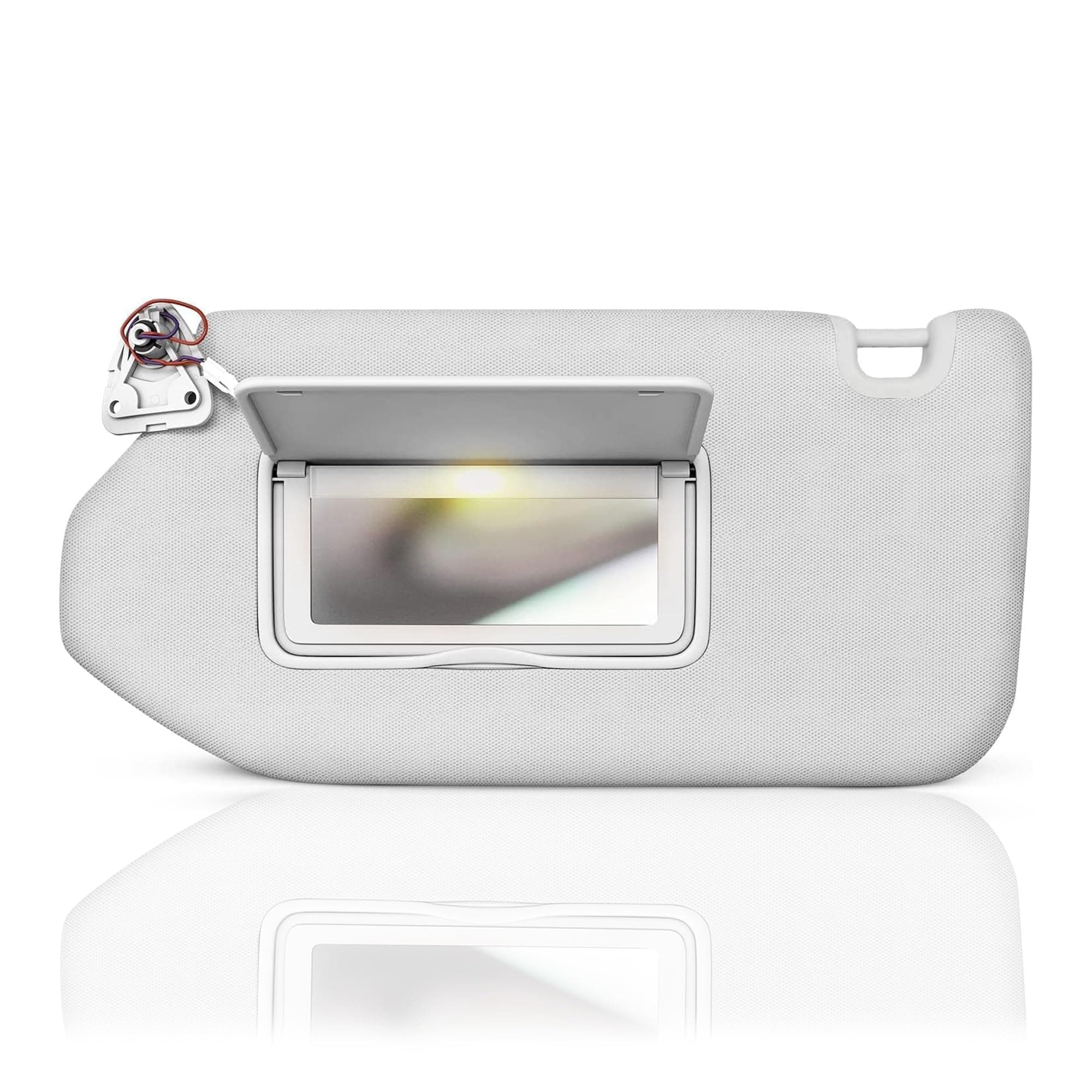 SAILEAD Left Driver Side Sun Visor with Light for 2013 2014 2015 2016 2017 2018 Nissan Pathfinder and 2014-2017 Infiniti QX60