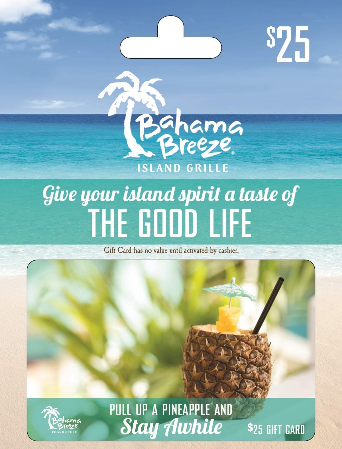 Bahama Breeze Gift Card