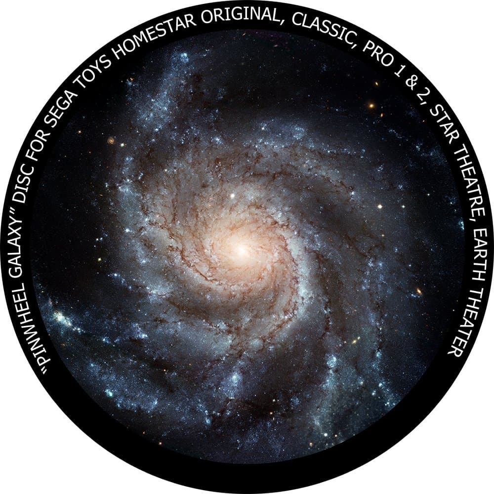Pinwheel Galaxy - disc for Sega Toys Homestar Classic/Flux/Original Planetarium