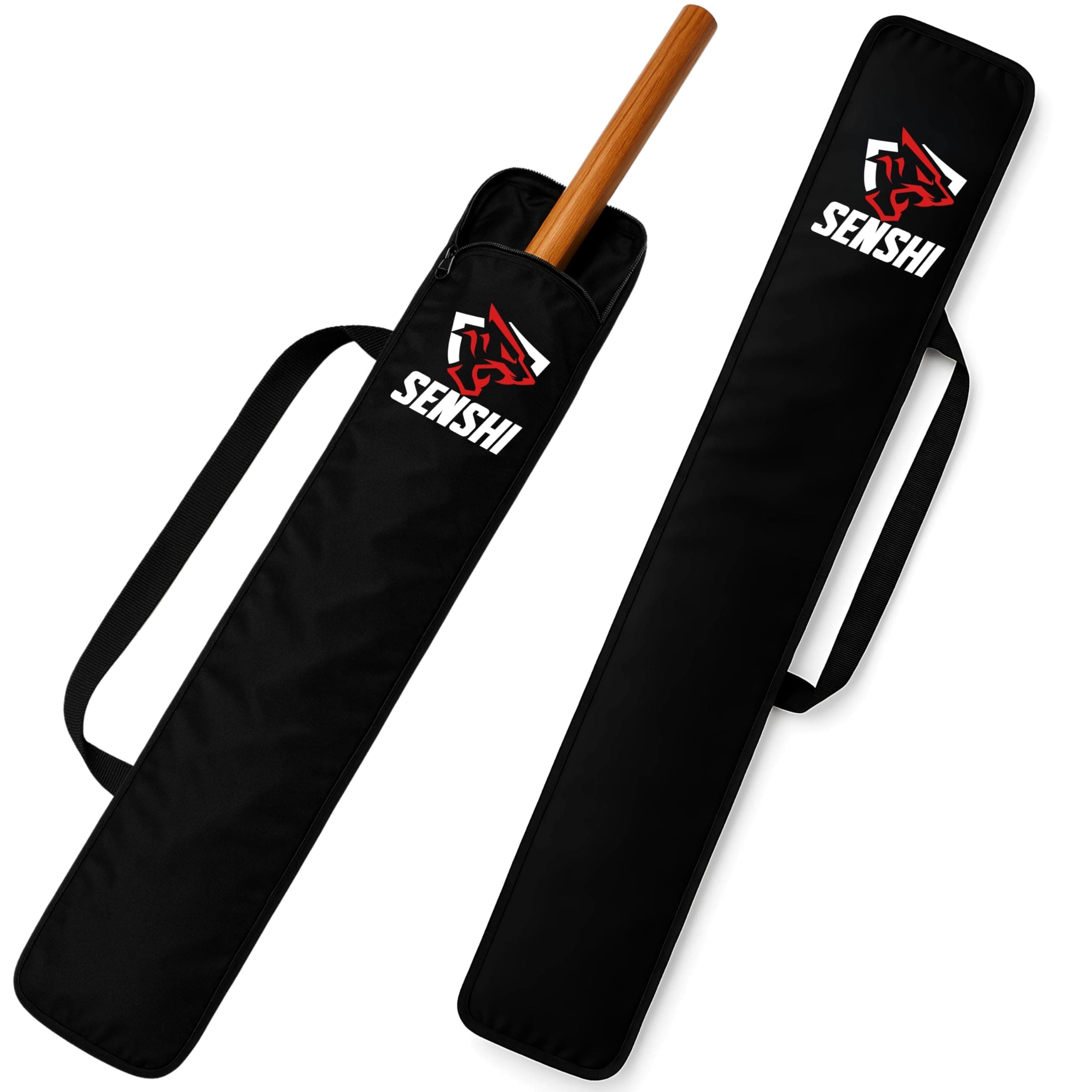Senshi Japan Bo Staff 80" (203cm) Padded Carrying Case/Katana Case, Easily Transportable, Durable & Reliable, Practical, Work As Both-Bo Staff Backpack & Katana Carrying Case-Martial Arts Gear Bag