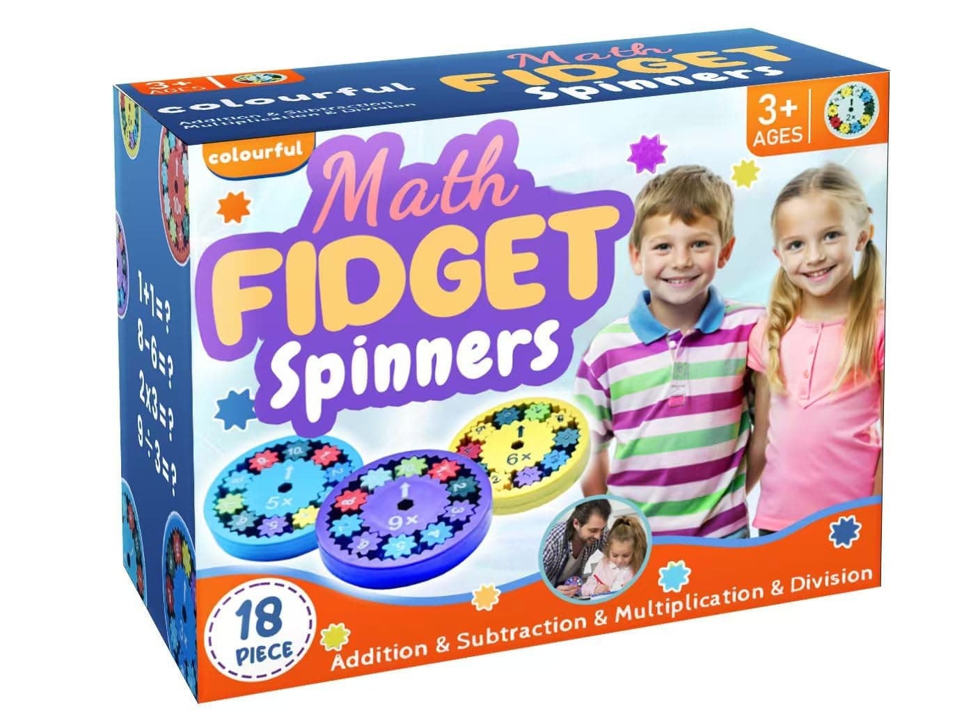 (Assembly Completed) 8PCS Action Figure Set Already Assembled, 3D Printed Action Figure, Orange White Yellow Blue Red（8 Colors）