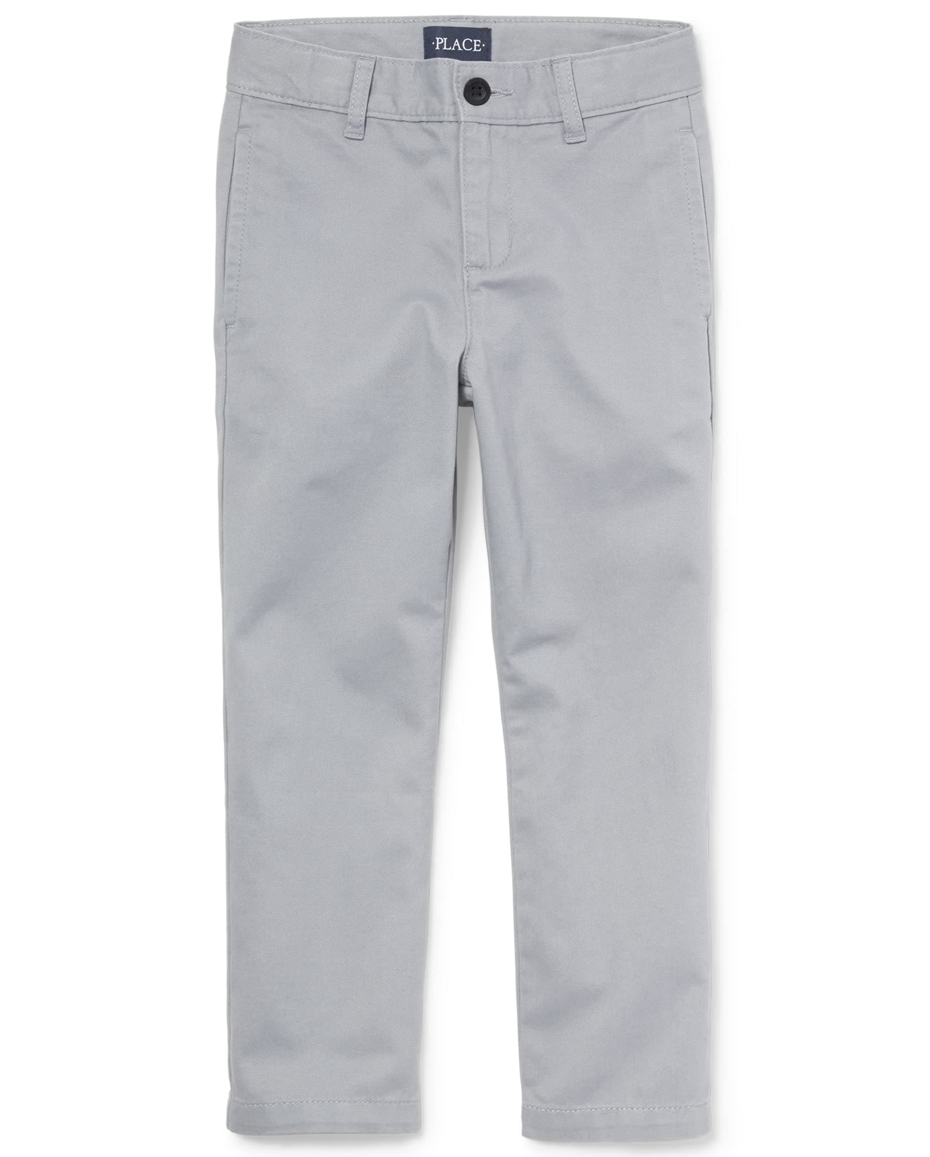 Boys Stretch Relaxed Straight Chino Pants