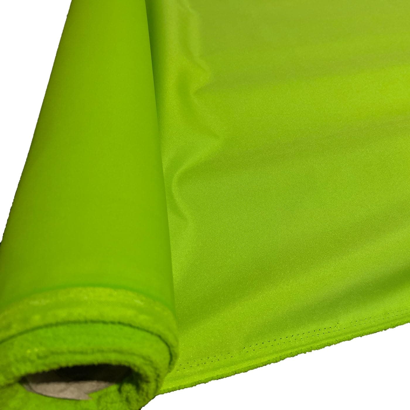 EU Fabrics Waterproof Polyester Fabric — Fire Retardant Cloth for Outdoor Garden Furniture, Awnings, Covers or Patches — Perfect Sewing Material for Crafts and Hobbies — 1 m² (Lime Green)