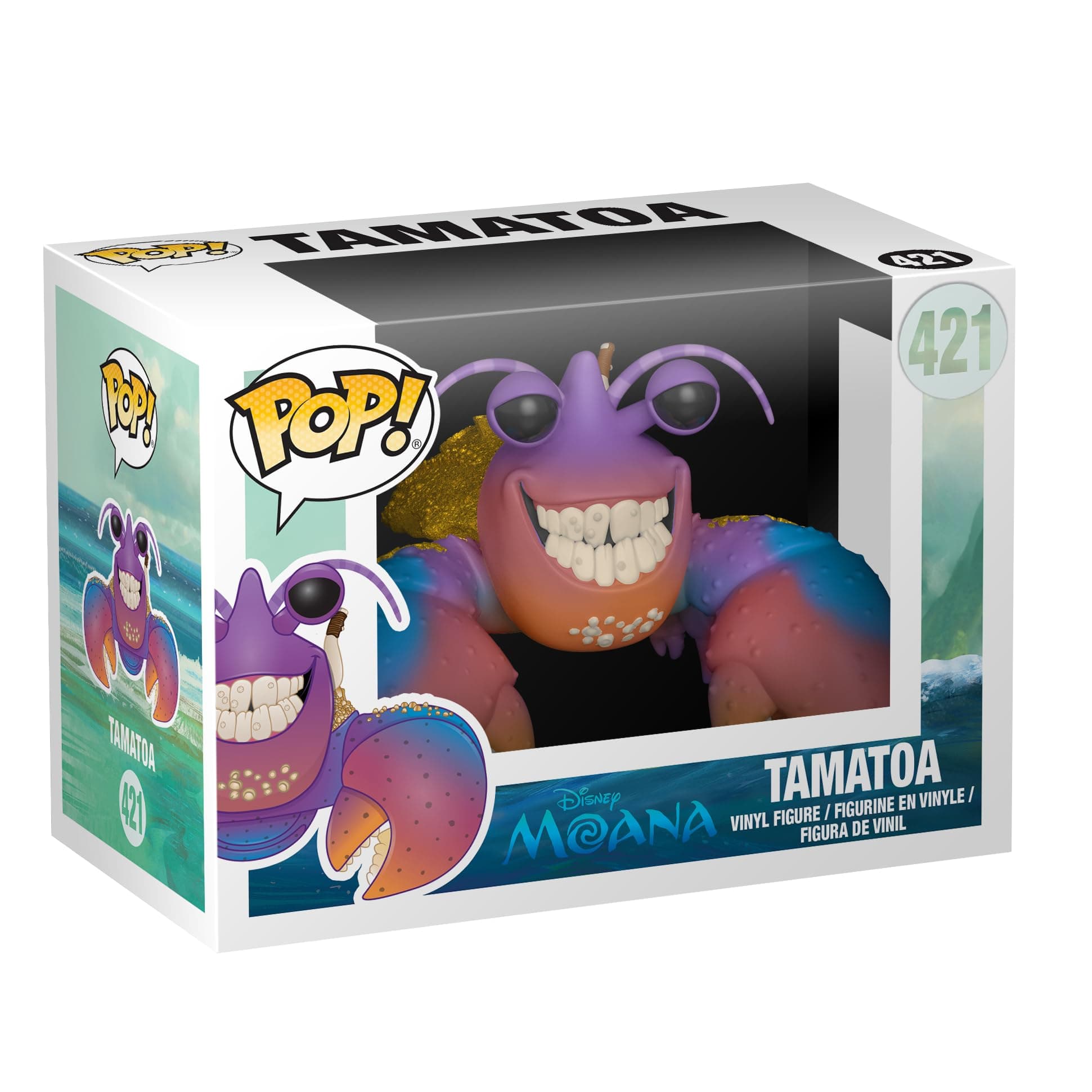 POP! Vinyl: Disney: Moana: Tamatoa - Collectable Vinyl Figure - Gift Idea - Official Merchandise - Toys for Kids & Adults - Movies Fans - Model Figure for Collectors and Display