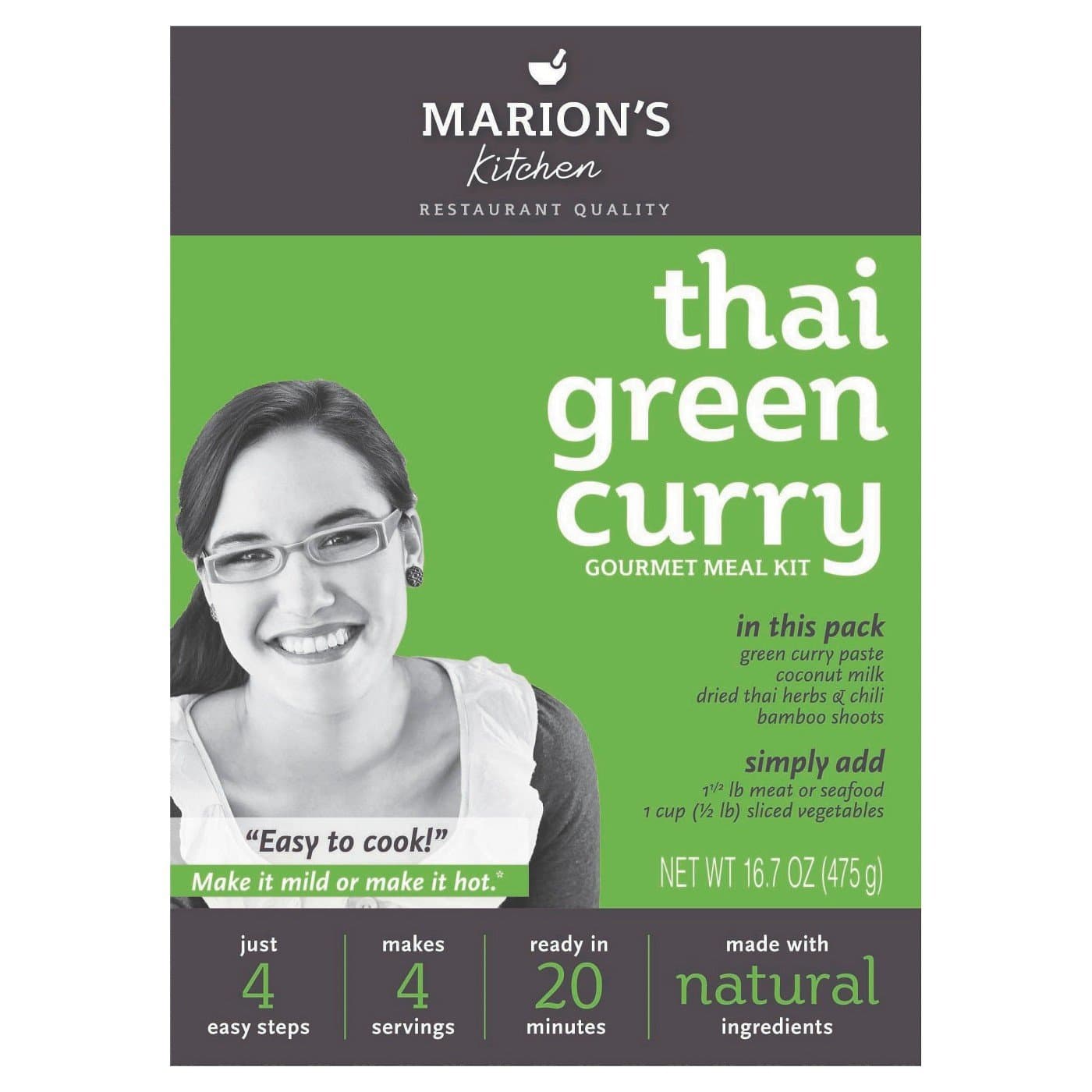 Marions Kitchen Curry Thai Green Meal Kit, 16.7 oz