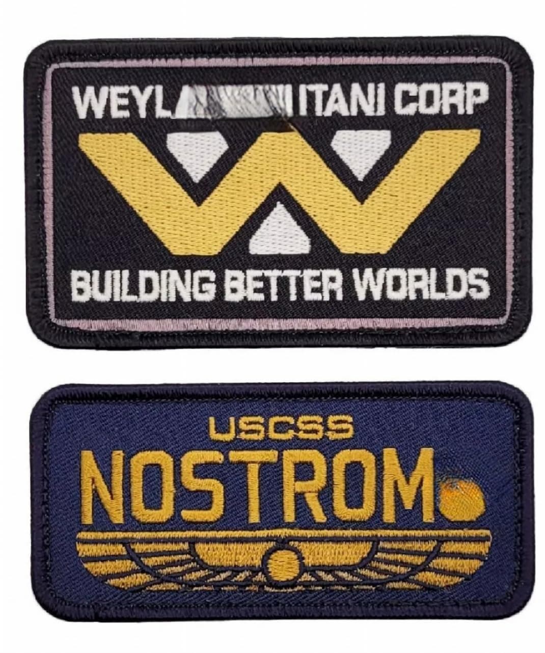 Nostro U.S.C.S. Alien Patch [2PC Bundle-Hook Fastener-MLY7,Y8]