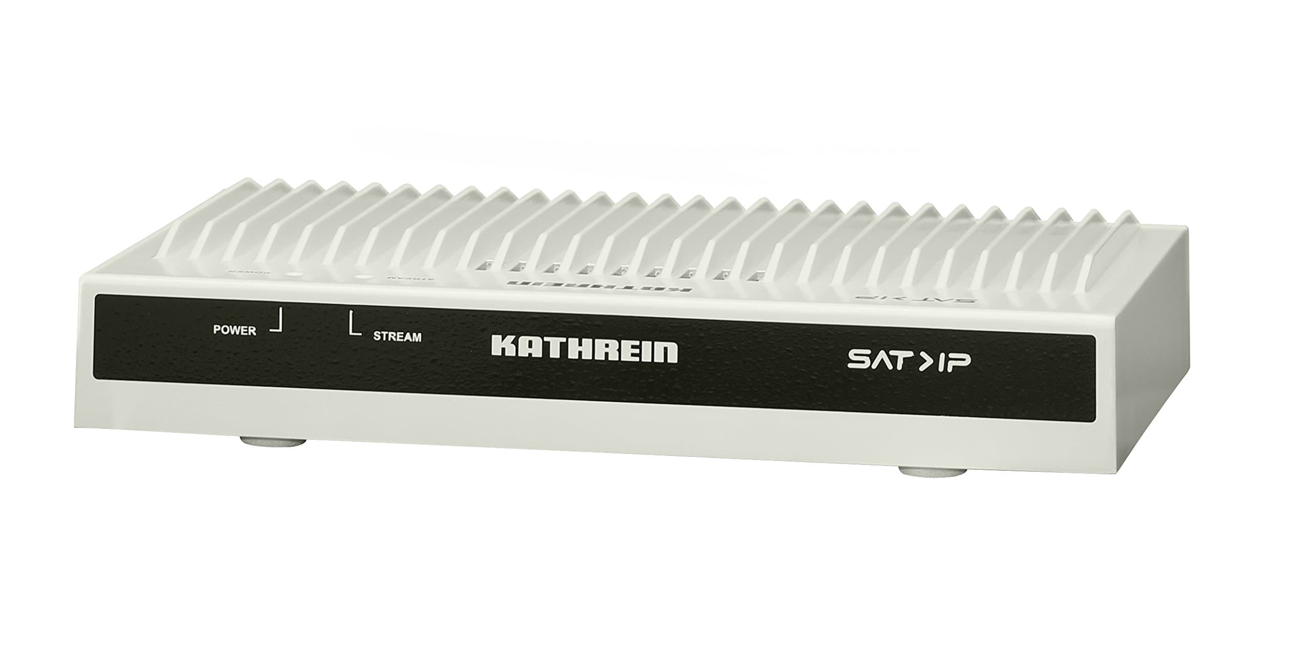 Kathrein EXIP 414/E SAT>IP Server (4 Satellite Tuners, 4 Subscribers, Network Streaming, Ethernet RJ45 Output) White