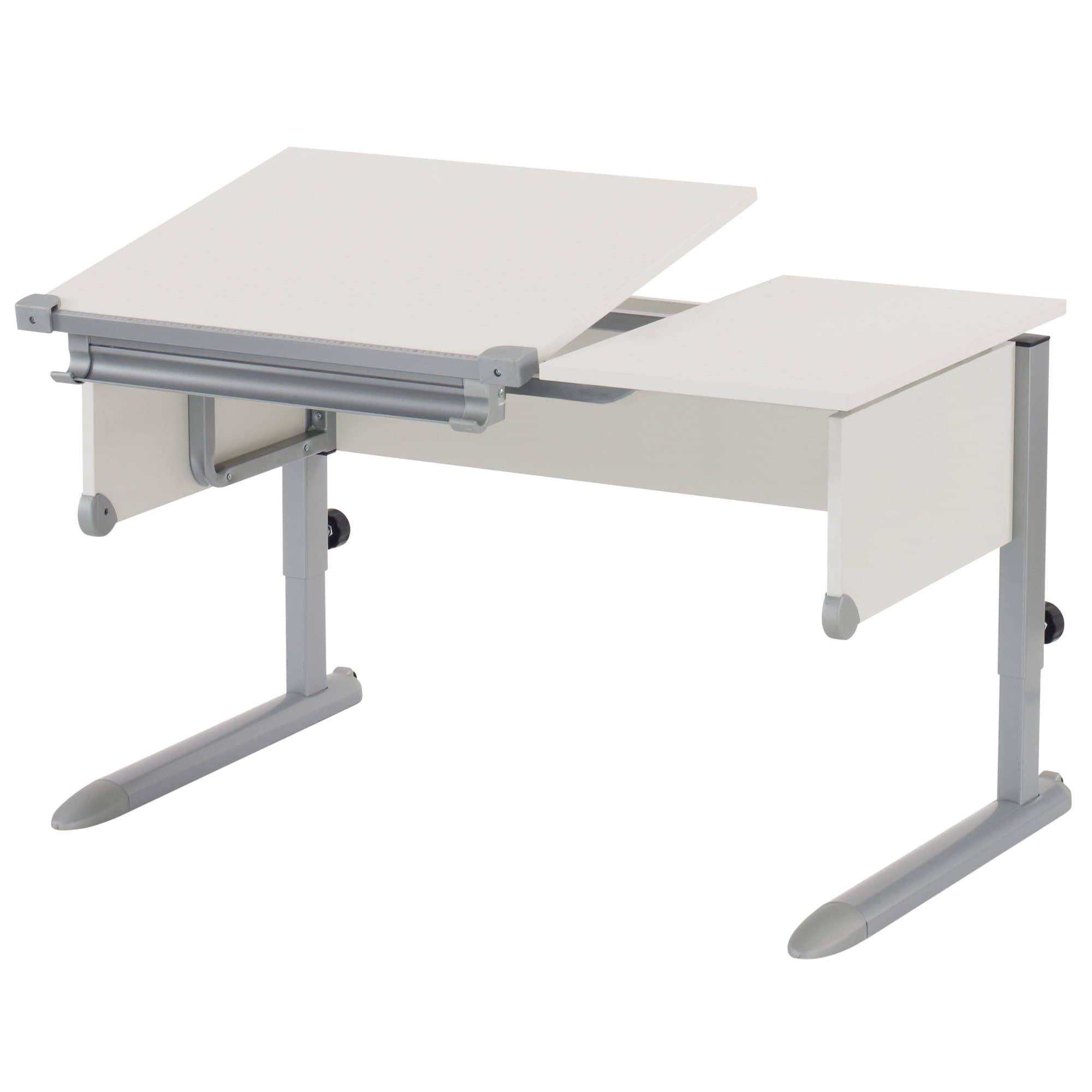Kettler Comfort Desk, White/Silver