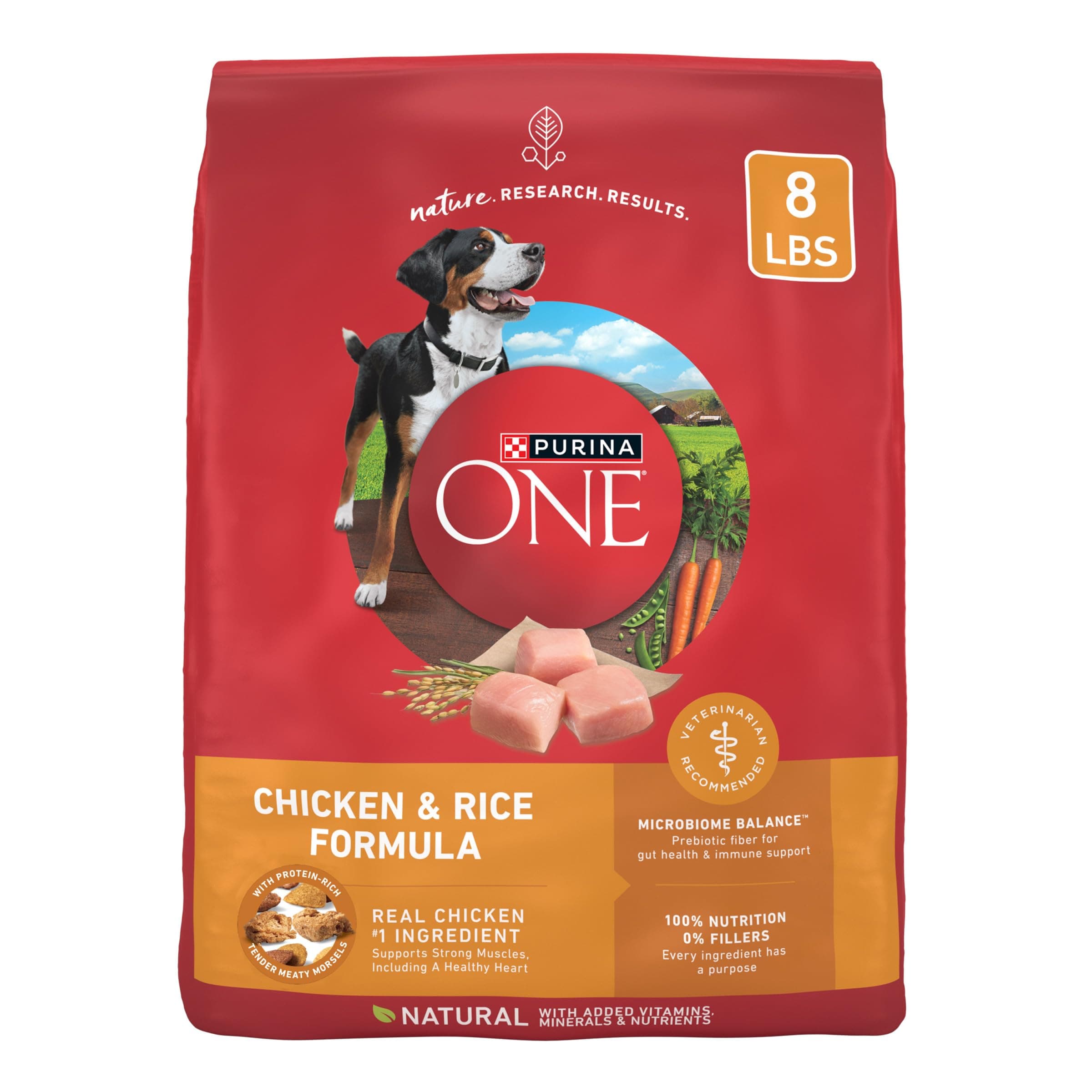 Chicken and Rice Formula Dry Dog Food - 8 lb. Bag
