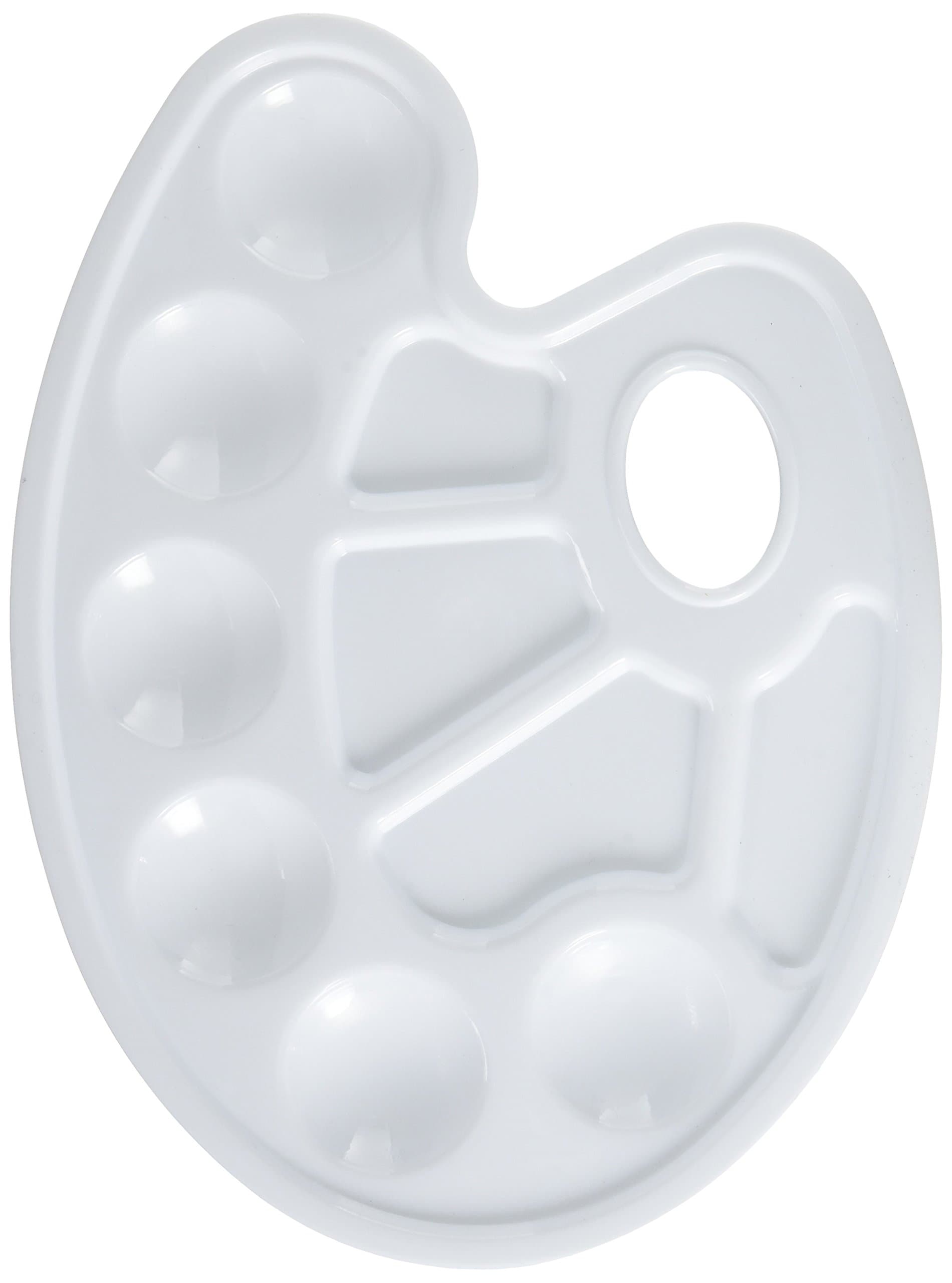 Paint Tray Palette 10 Pieces for Painting White