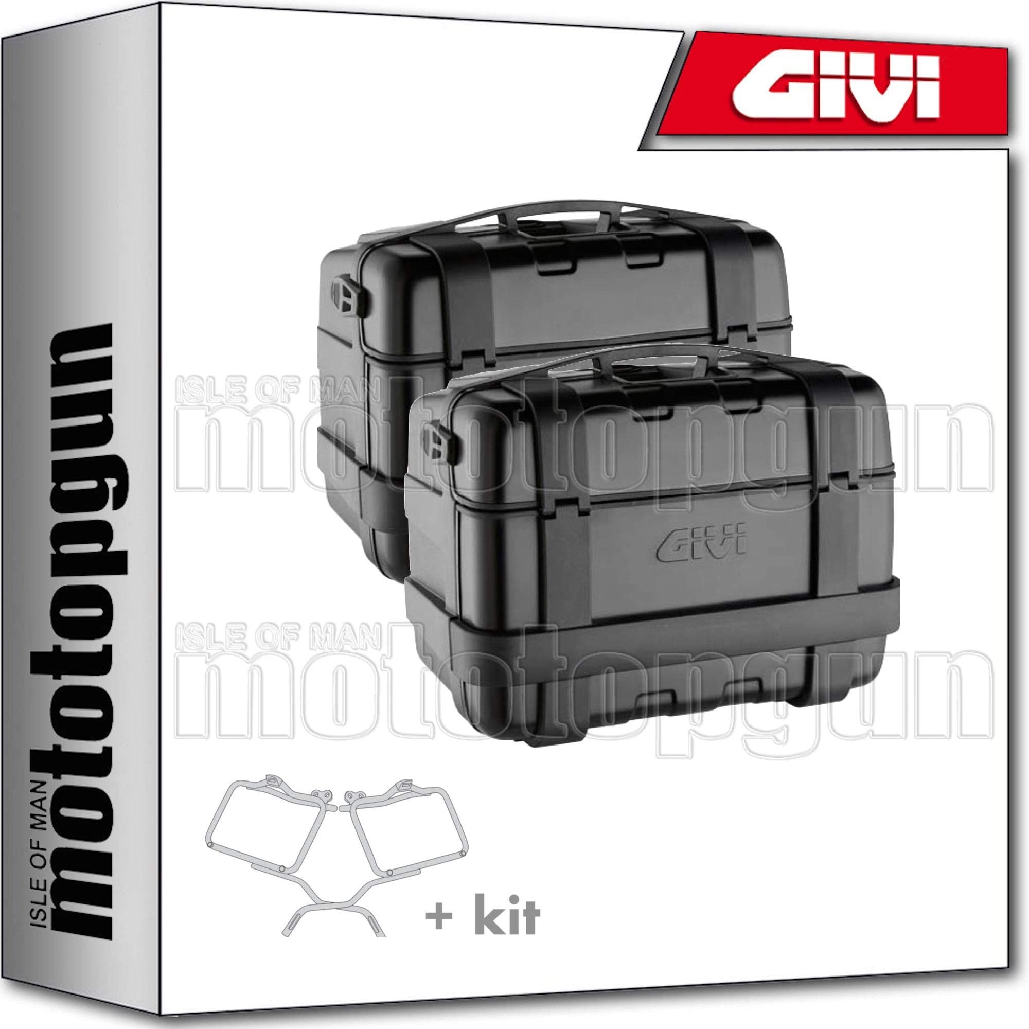 GIVI SIDE-CASE HOLDER + TREKKER TRK46BPACK2 KAWASAKI VULCAN S 650 2017 17