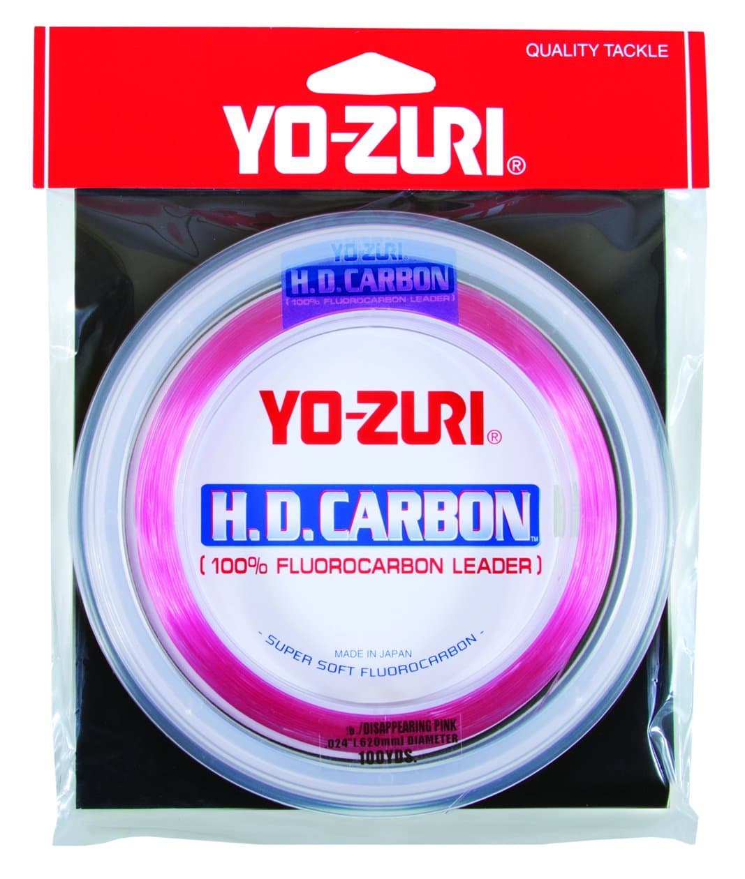 Yo-Zuri Pink 100% Fluorocarbon Leader Line 100yd Striper Surf R1079 Master