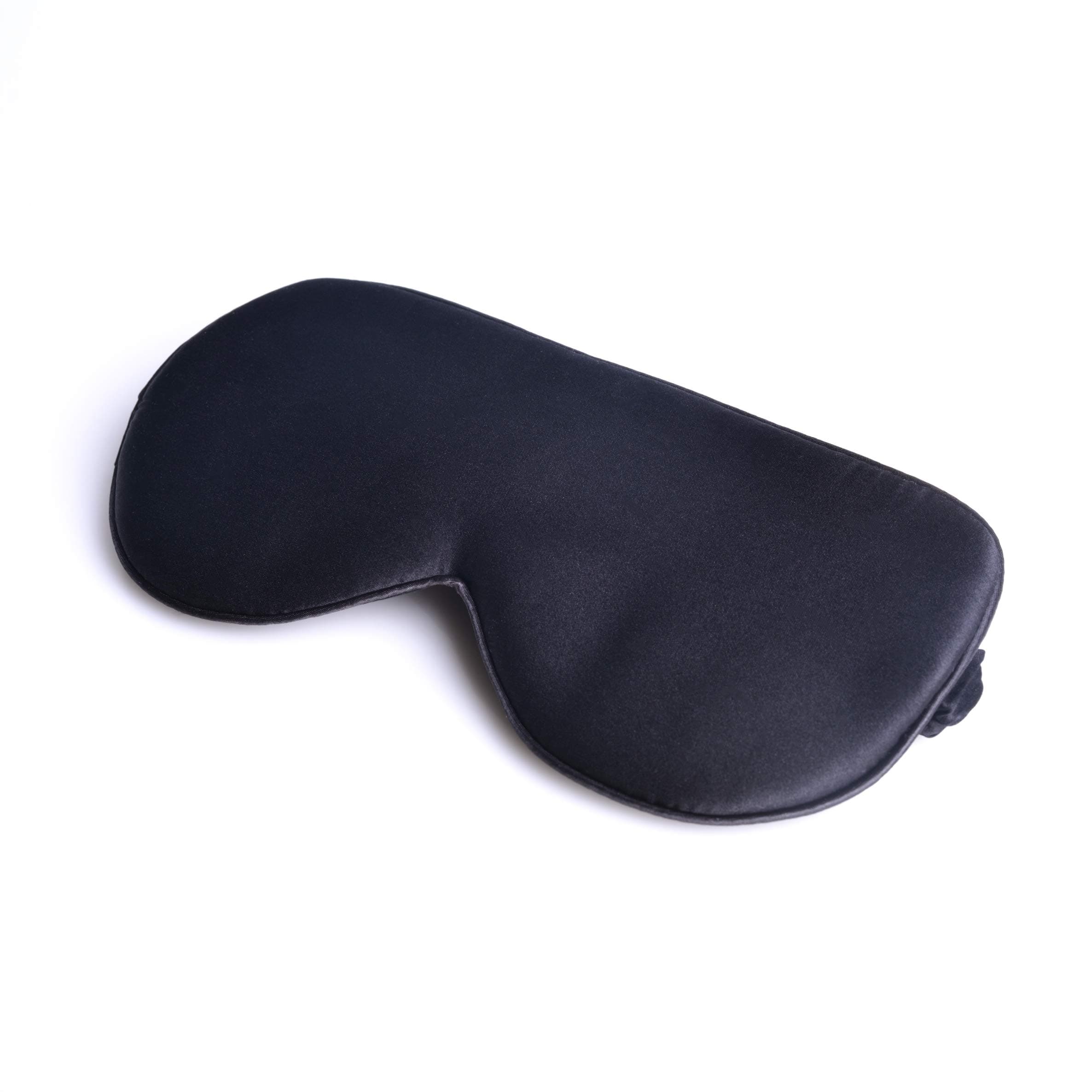 ZanLLW Silk Sleep Mask Eye Mask, Washable Mulberry Sleeping Aid Blindfold for Side Sleepers, Pure Soft Eye Cover Blackout with Adjustable Strap for Men and Women, for A Full Night Sleep