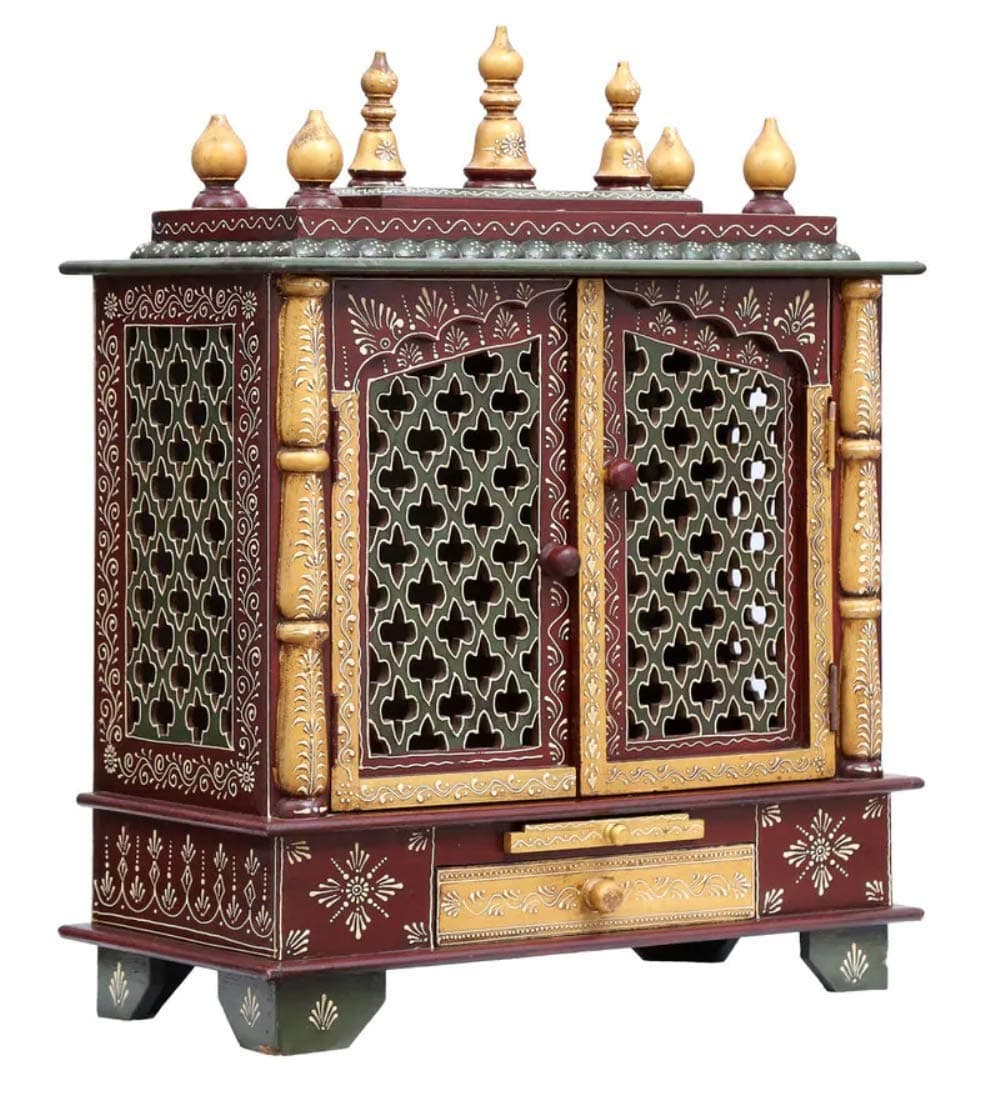 Kamdhenu Art And Craft (BJ18) ホームテンプル/プージャマンダップ/ホームテンプル/ホーム用テンプル/ホームテンプル