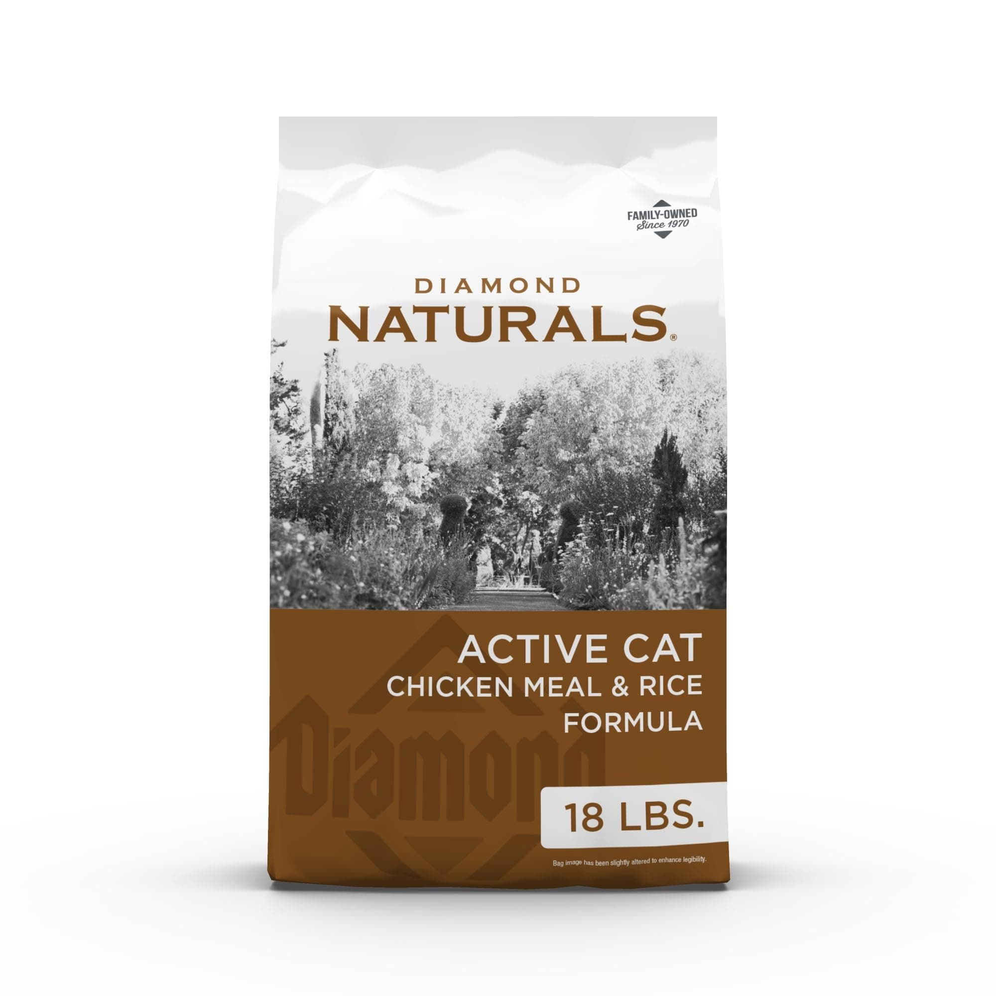 Active Cat Adult Dry Cat Food Chicken Protein Formula from Cage-Free Chicken with Superfoods, Probiotics, Antioxidants and Essential Nutrients 18lb