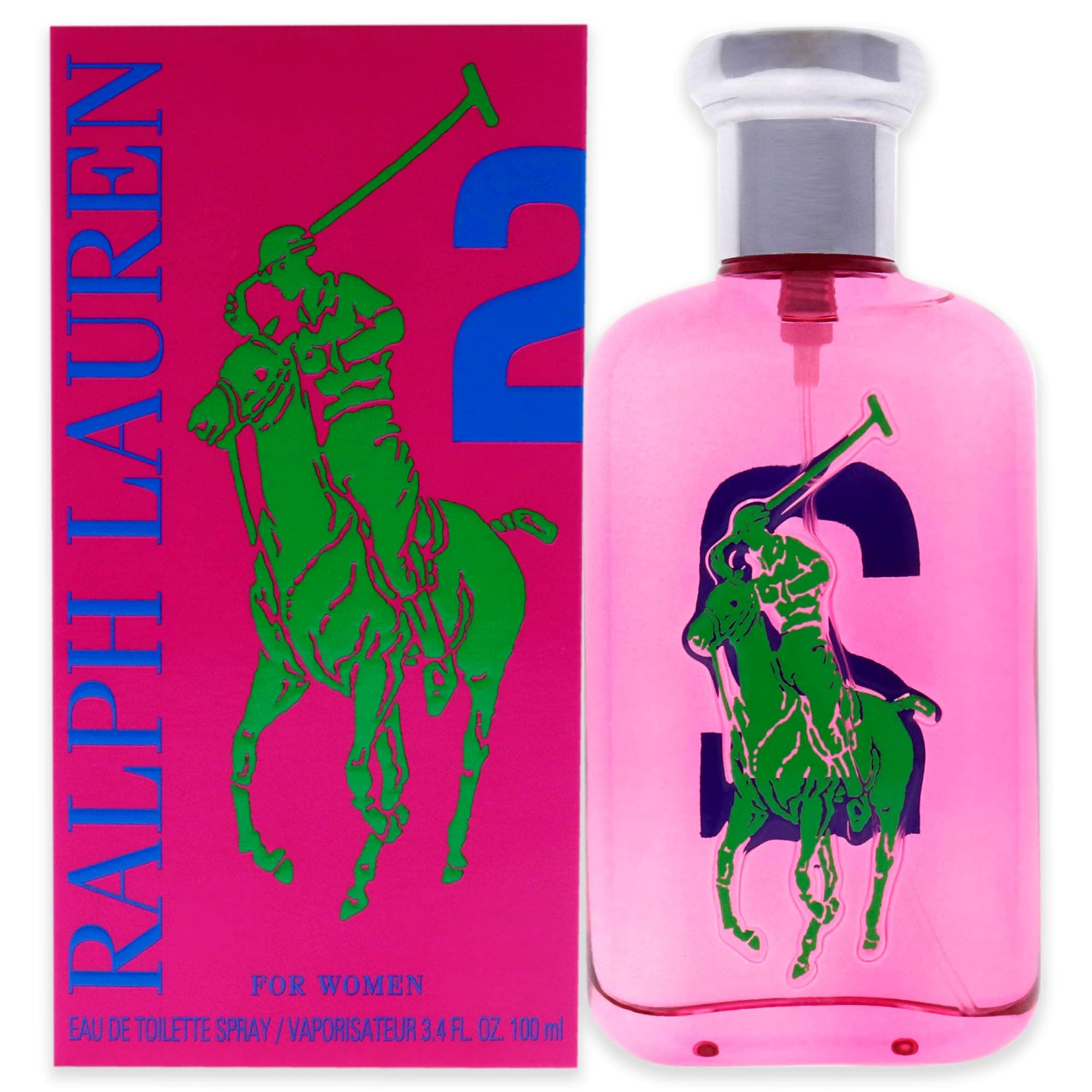 Big Pony Pink 2 by Ralph Lauren Eau De Toilette Spray 3.4 oz for Women
