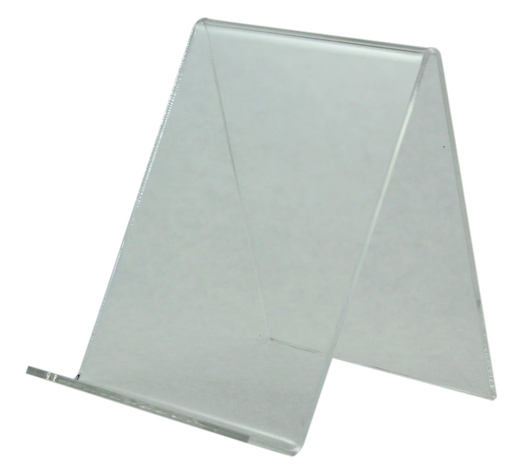 Clear Acrylic Book Easel Display Holders (3 Pack)