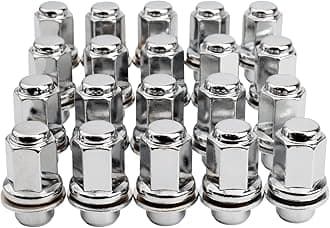 Chrome ,14x1.5 OEM Style Factory  Mag Washer Lug Nuts