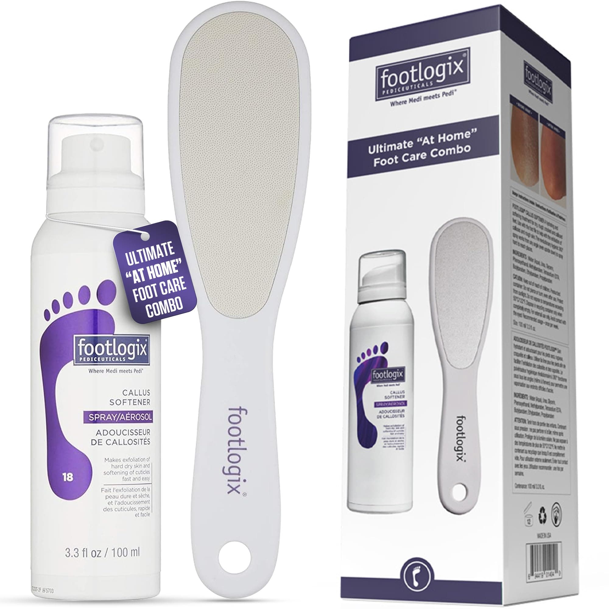Ultimate "At Home" Filer Foot Scraper Care Combo
