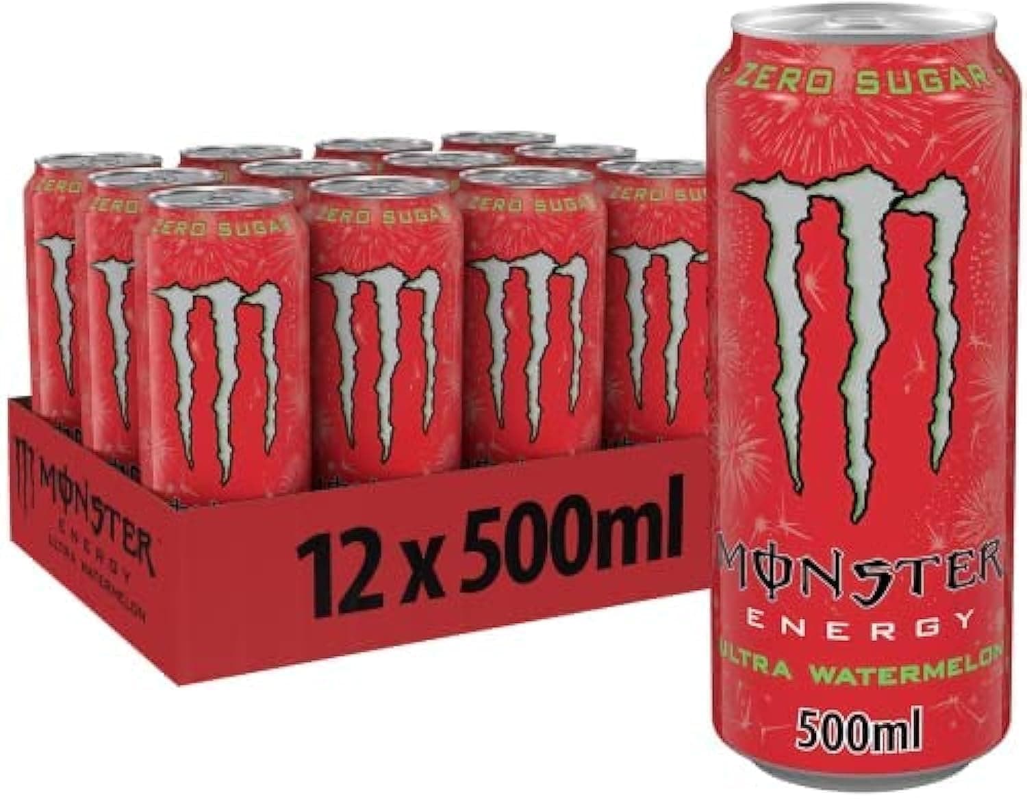 'Monster Energy - Ultra Watermelon - 16 ounce