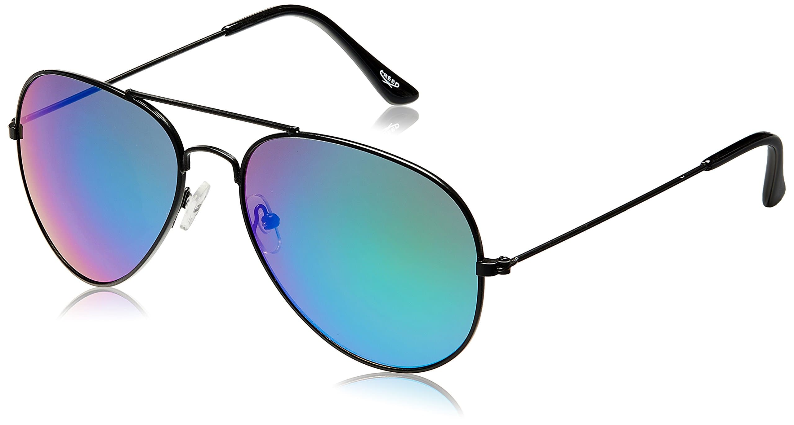 Creed Aviator Sunglasses (Black) (CR-666|C11 58)
