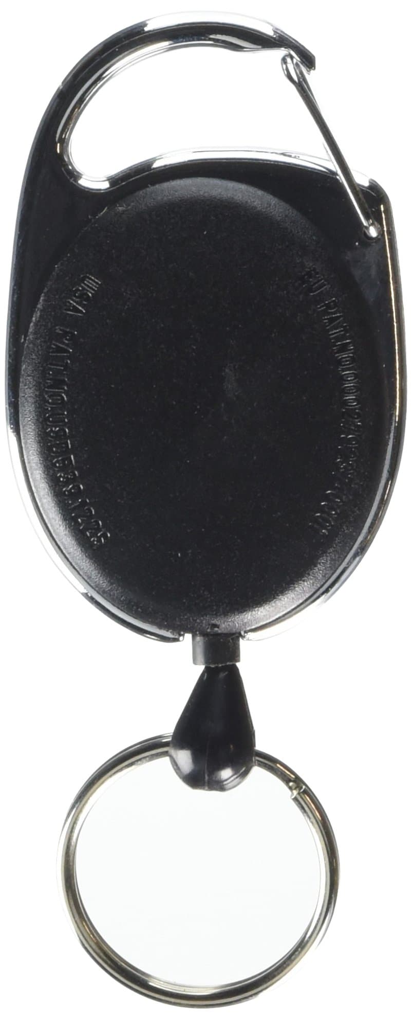 CardKeep YoYo Reko220 Key Ring - Black (Pack of 15)