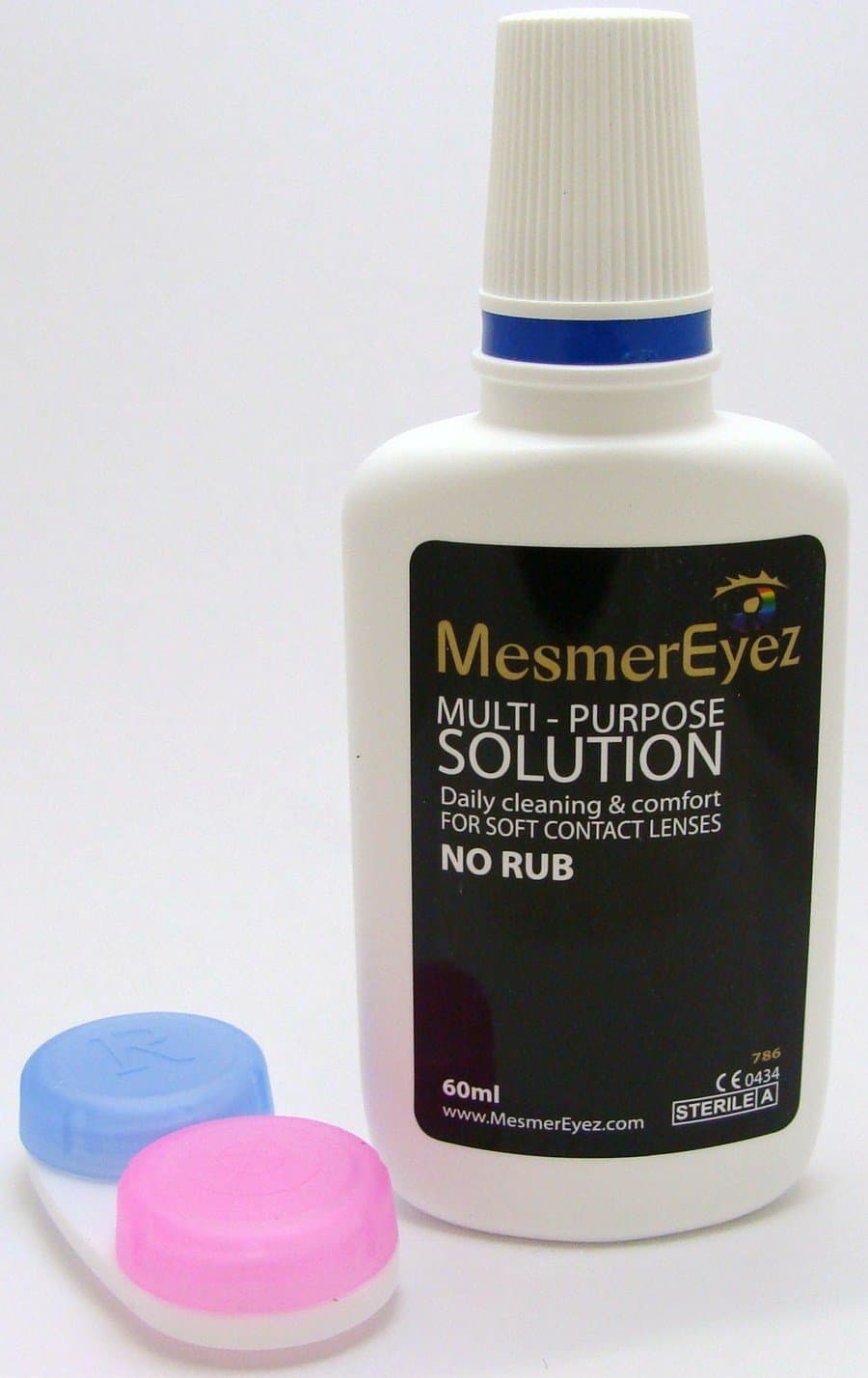 MesmerEyez Multi-Purpose No Rub Contact Lens Solution - 60ml