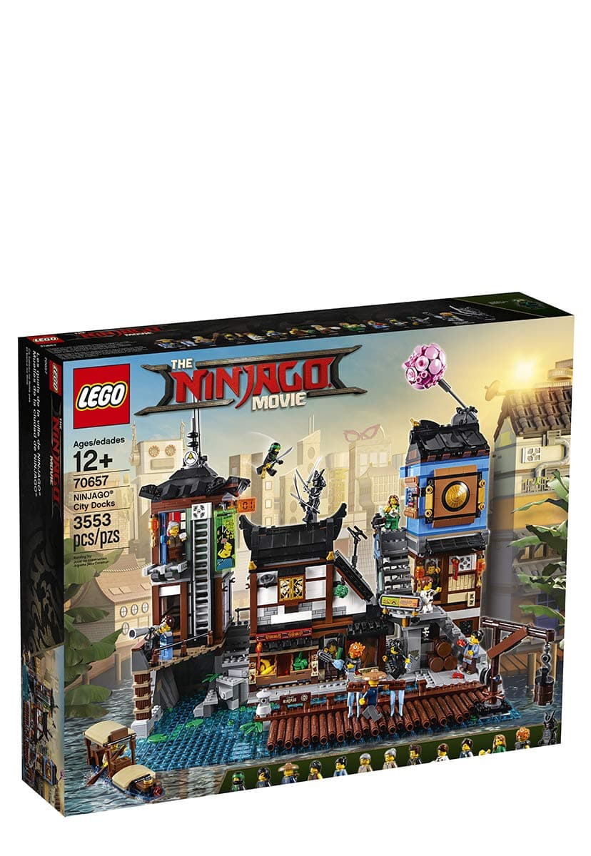 THE LEGO NINJAGO MOVIE NINJAGO City Docks 70657 Building Kit (3553 Pieces)