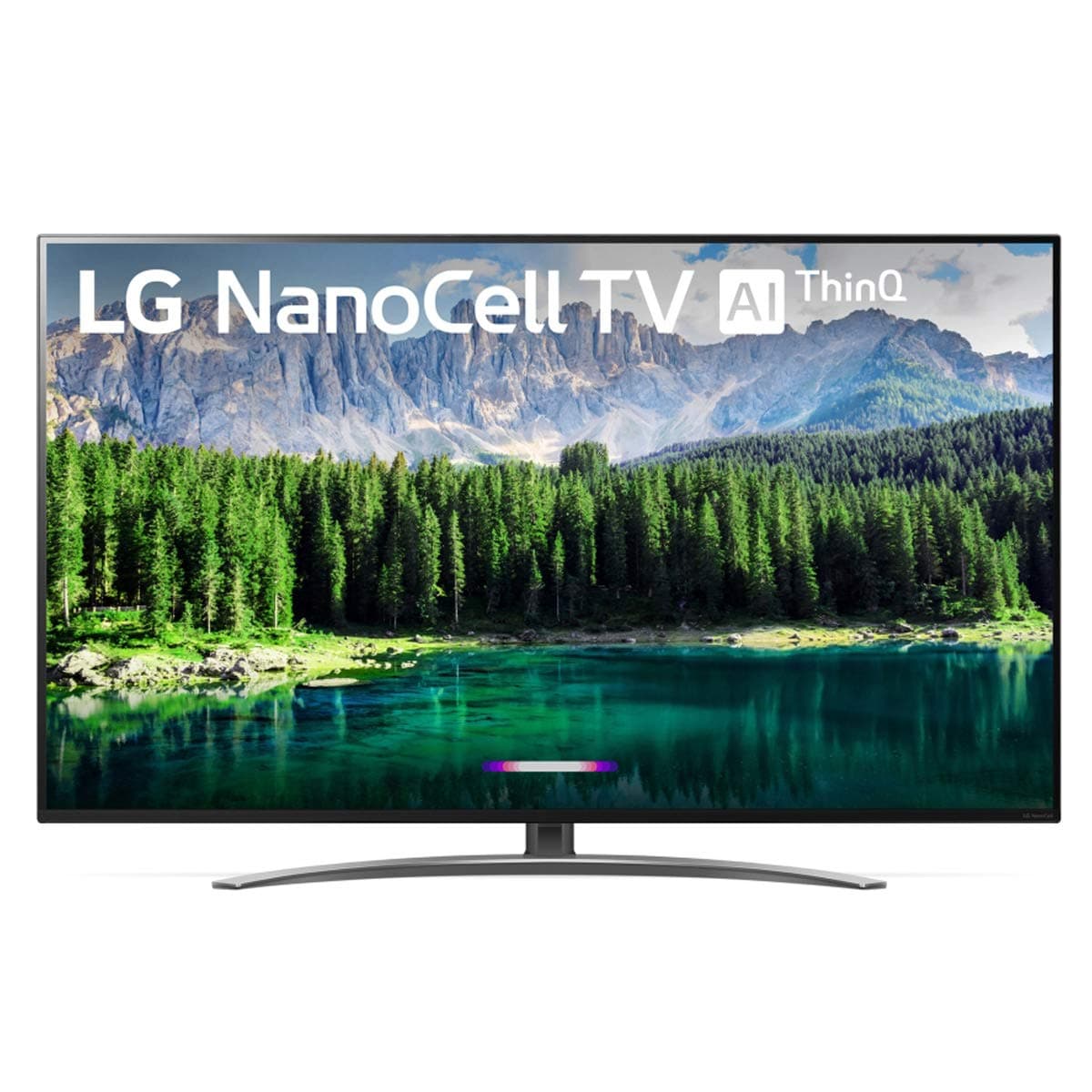 LG 55SM8600PUA Nano 8 Series 55" 4K Ultra HD Smart LED NanoCell TV (2019), Black
