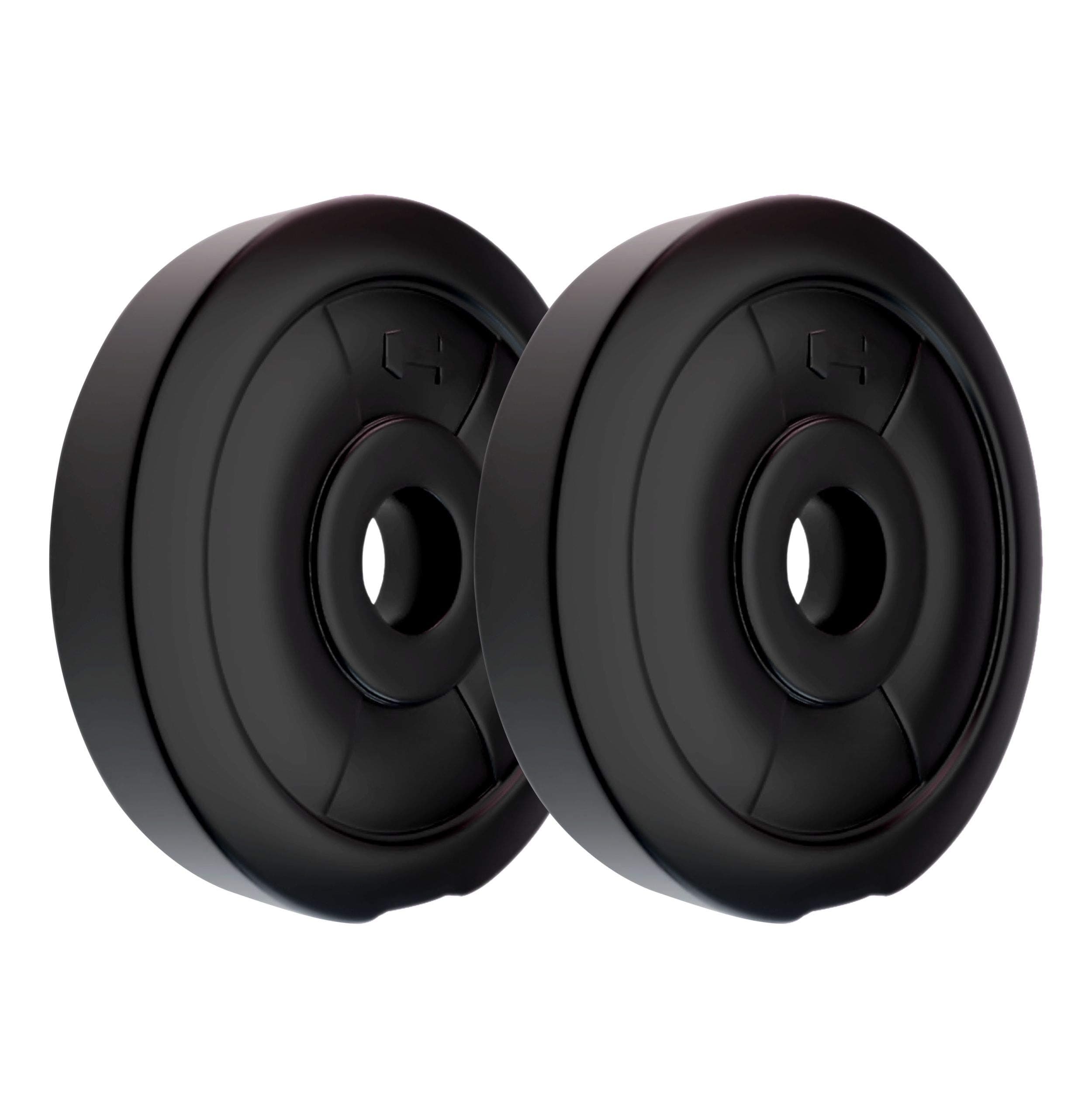 Kore K-PVC-Rw (10Kgx2) Free Weights Combo, 20 Kg, Black