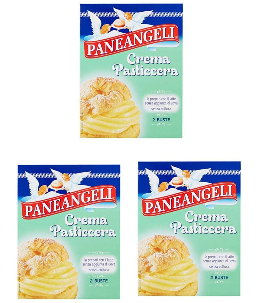 Paneangeli Crema Pasticcera Pastry Cream Powder Mix 5.29oz 150g, Pack of 3