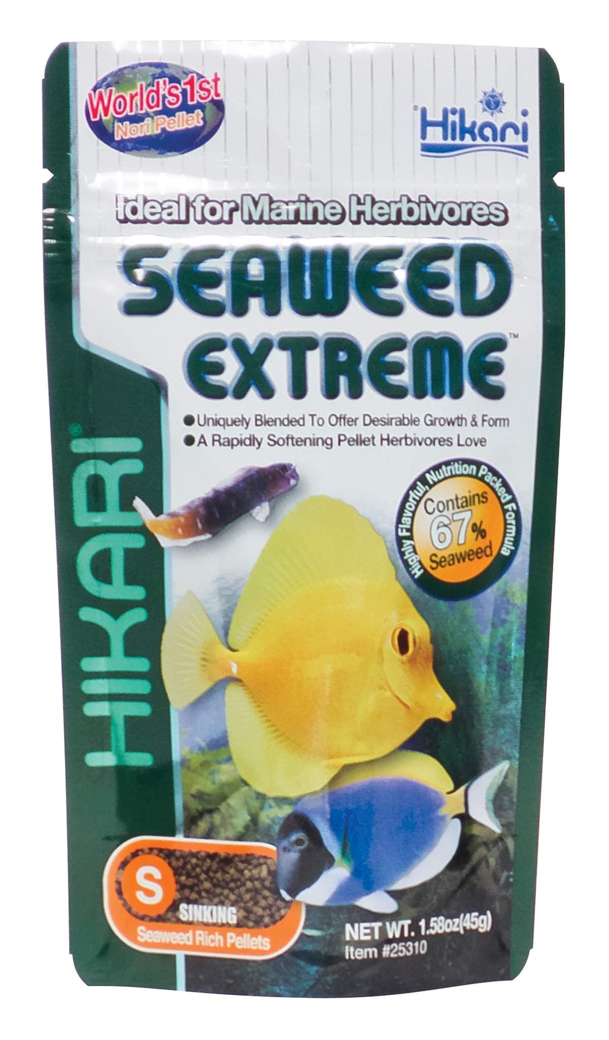 Seaweed Extreme Marine Herbivores Fish Food, 45g