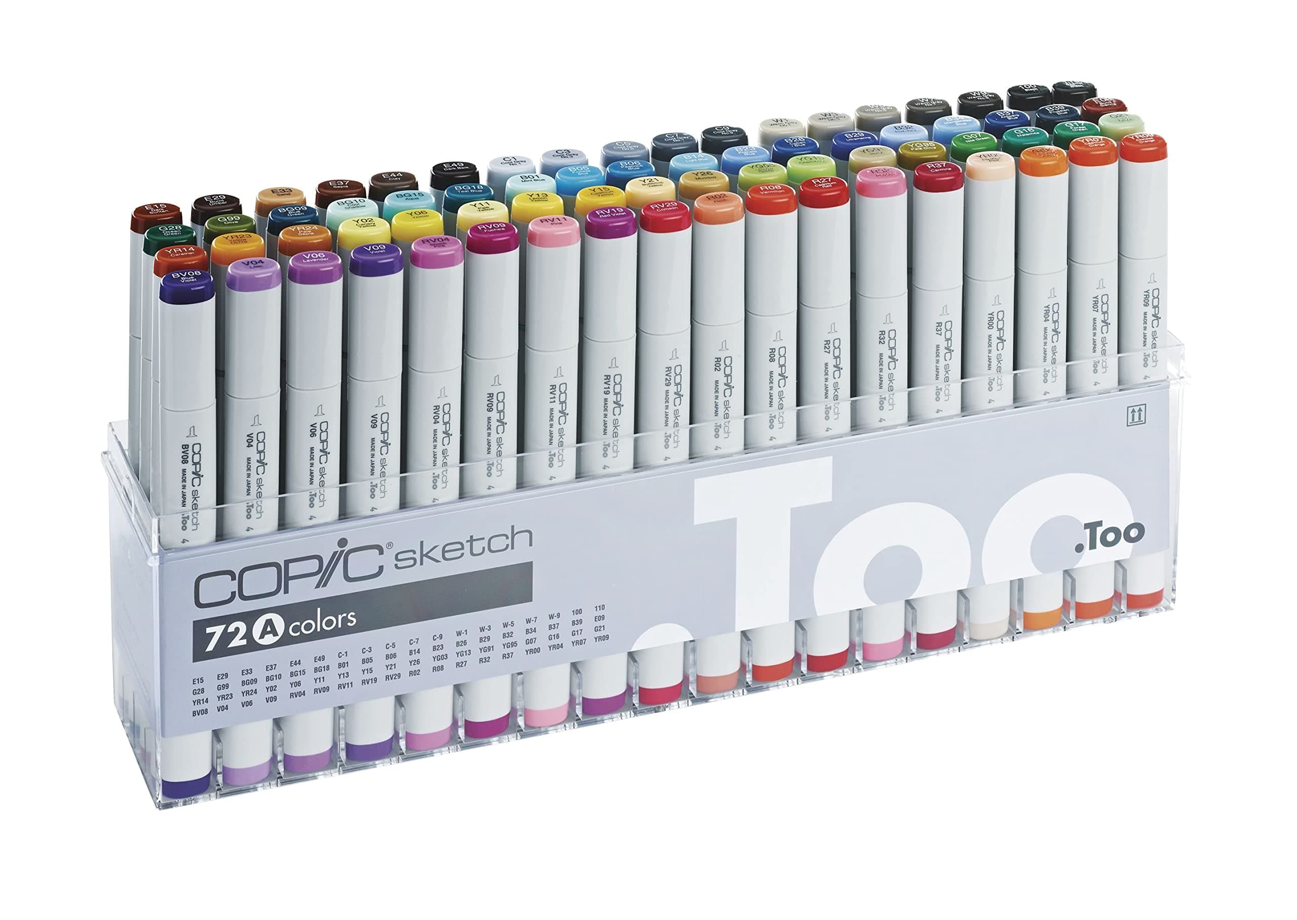 Copic Sketch 72pc Set A
