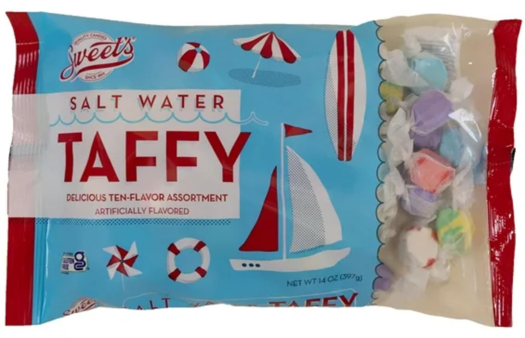SWEETS Original Salt Water Taffy 397g Bag American Import Candies