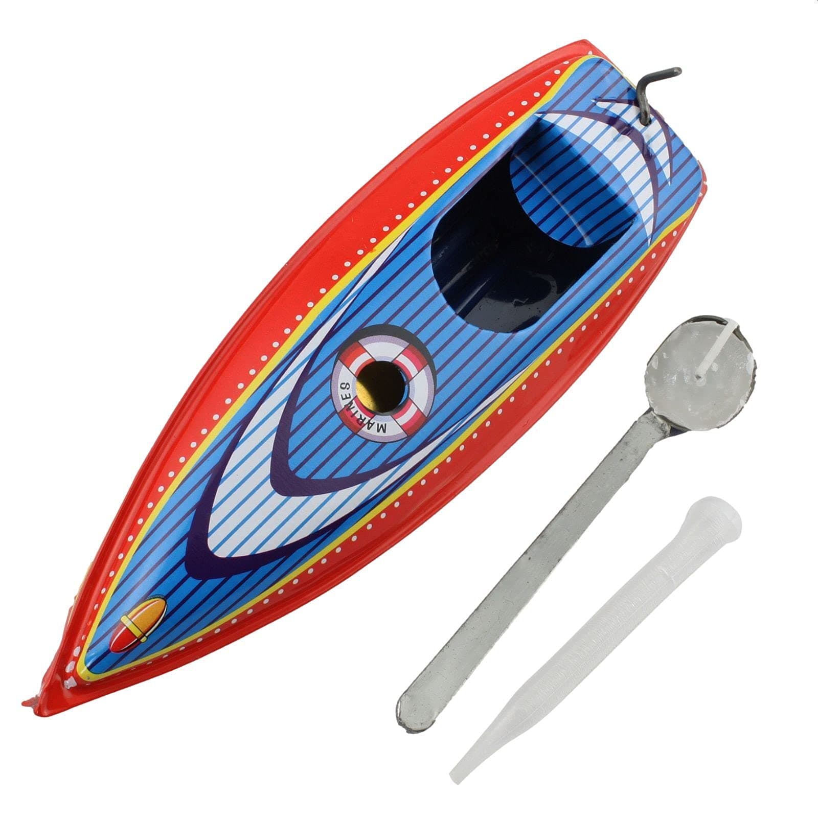 Superfreak® Plate Boat ° Tin Toys° Knatterboot "Boat Cruise"