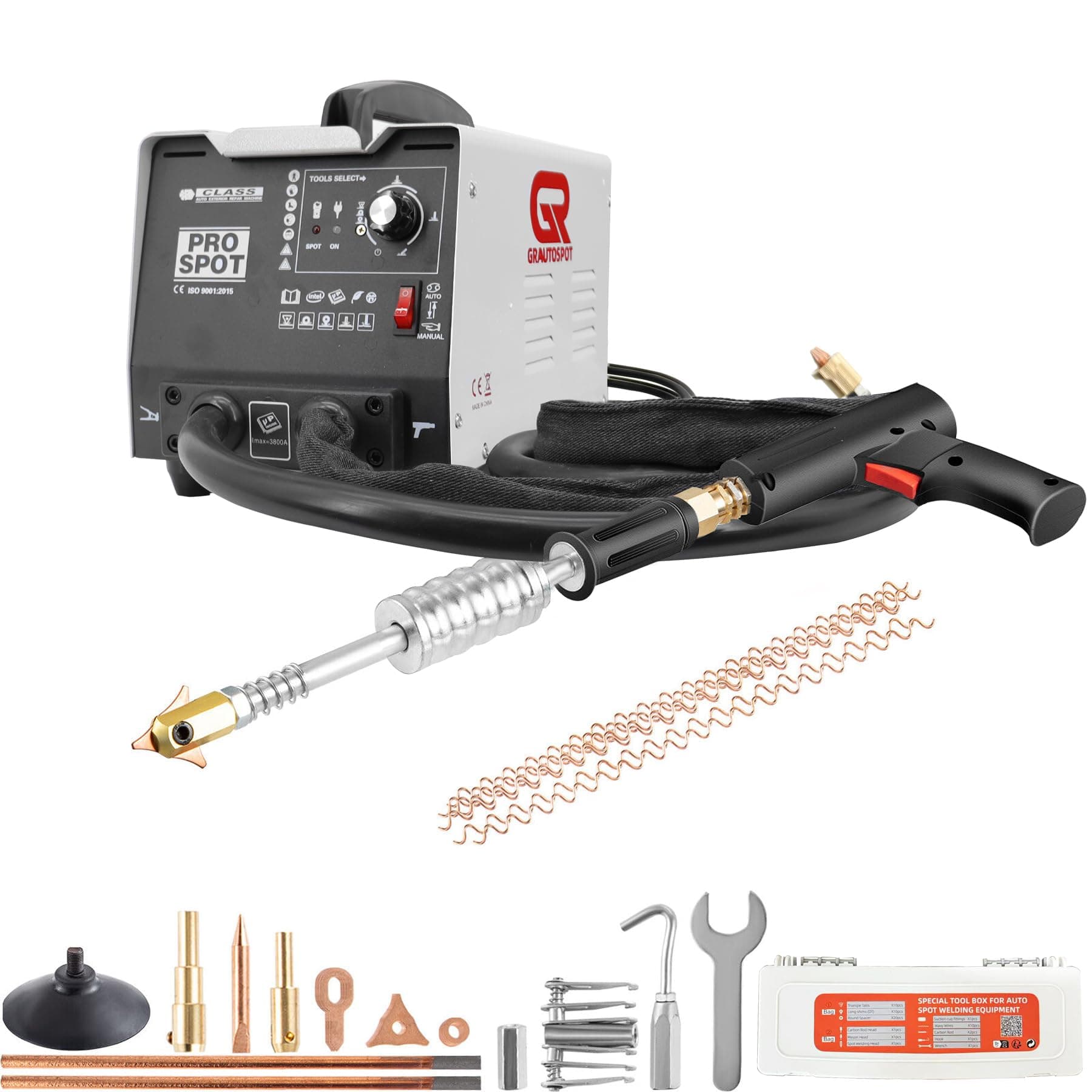 PRO PLUS 110V Spot Welder Dent Puller，3KW Panel Spot Welder Puller，5 Models S...