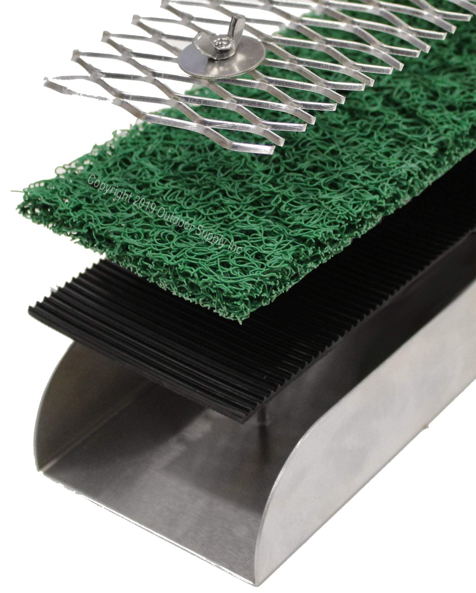 Sluice Fox Pocket Gold Sluice 12" Mini Portable Aluminum Alloy Storage Box with Moss and Mat