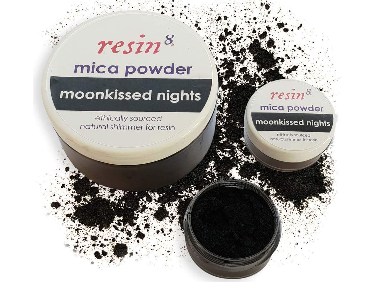 Resin8 Mica Powder Resin Casting Moonkissed Nights Pigment - 5g Cosmetic Grade – Mica for Soap Making, Bath Bombs, Make-up