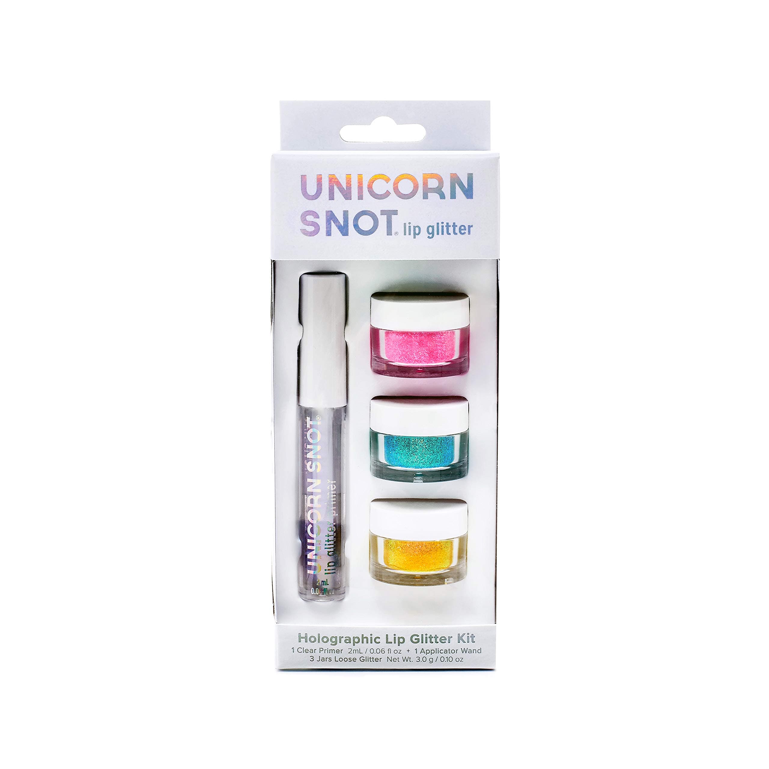 Vegan and Cruelty Free Lip Glitter Kit, 5 Pieces