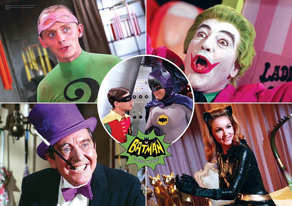 DC Comics – Batman Classic – TV Series – The Rogues – Unique Wall Art – 17” x 24” – NOT MADE OF PAPER - TV Collectible MP24170122