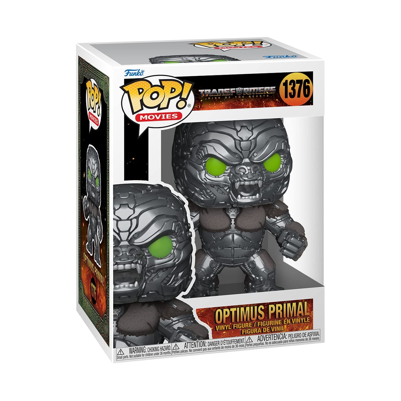Funko POP! Movies: Transformers: Rise of The Beasts - Optimus Primal - Collectable Vinyl Figure - Gift Idea - Official Merchandise - for Kids & Adults - Movies Fans - Model Figure for Collectors