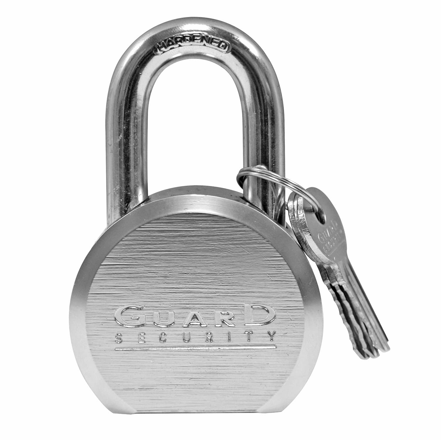 365 Commercial-Grade 2-5/8-inch High-Security Steel Padlock with Keys, Keyed Alike Padlock, Silver