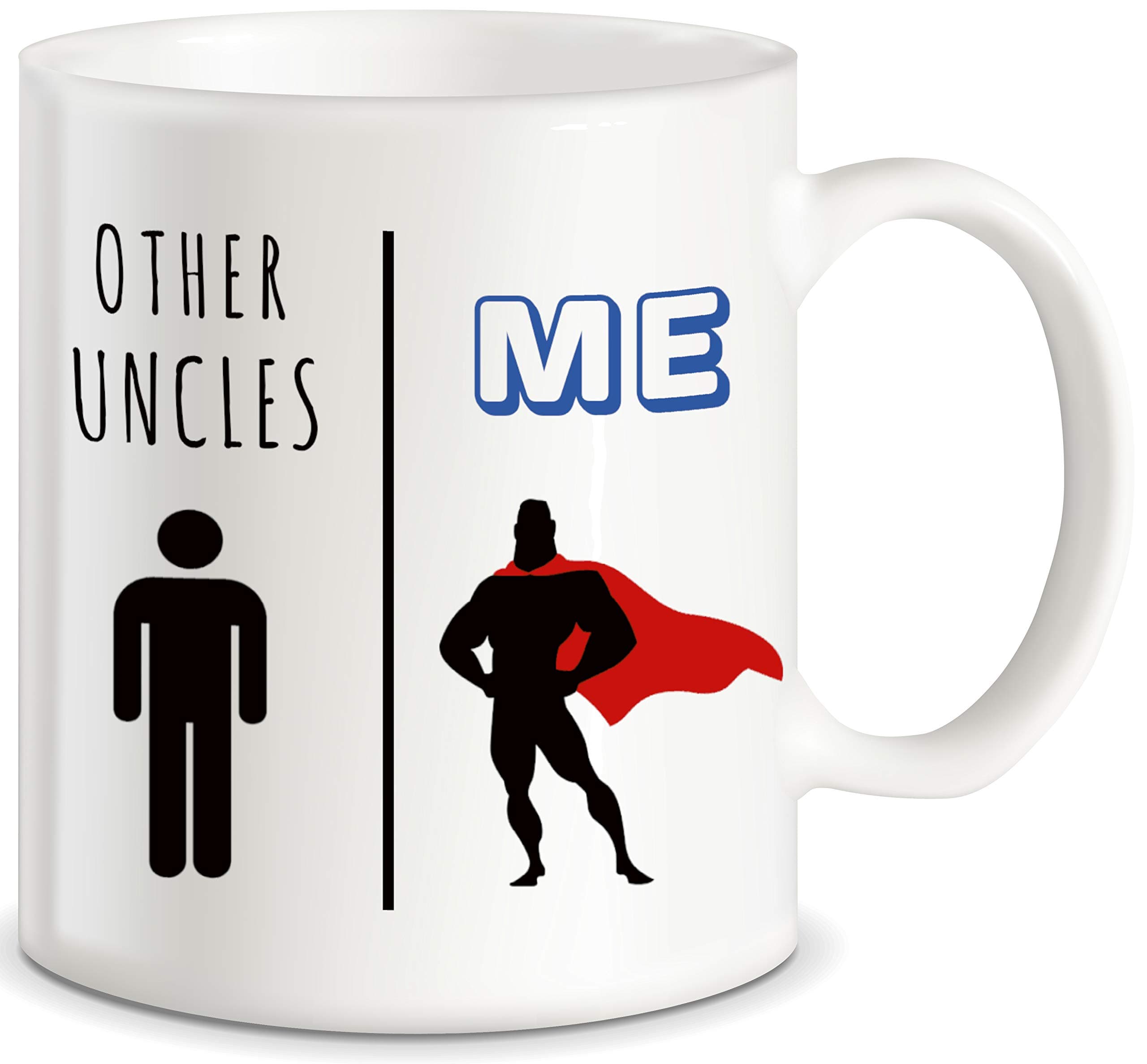 My Uncle Vs Other Uncles Funny Mug Christmas Fathers Day Gift for Uncle Siblings Brothers from Niece Nephew Sister