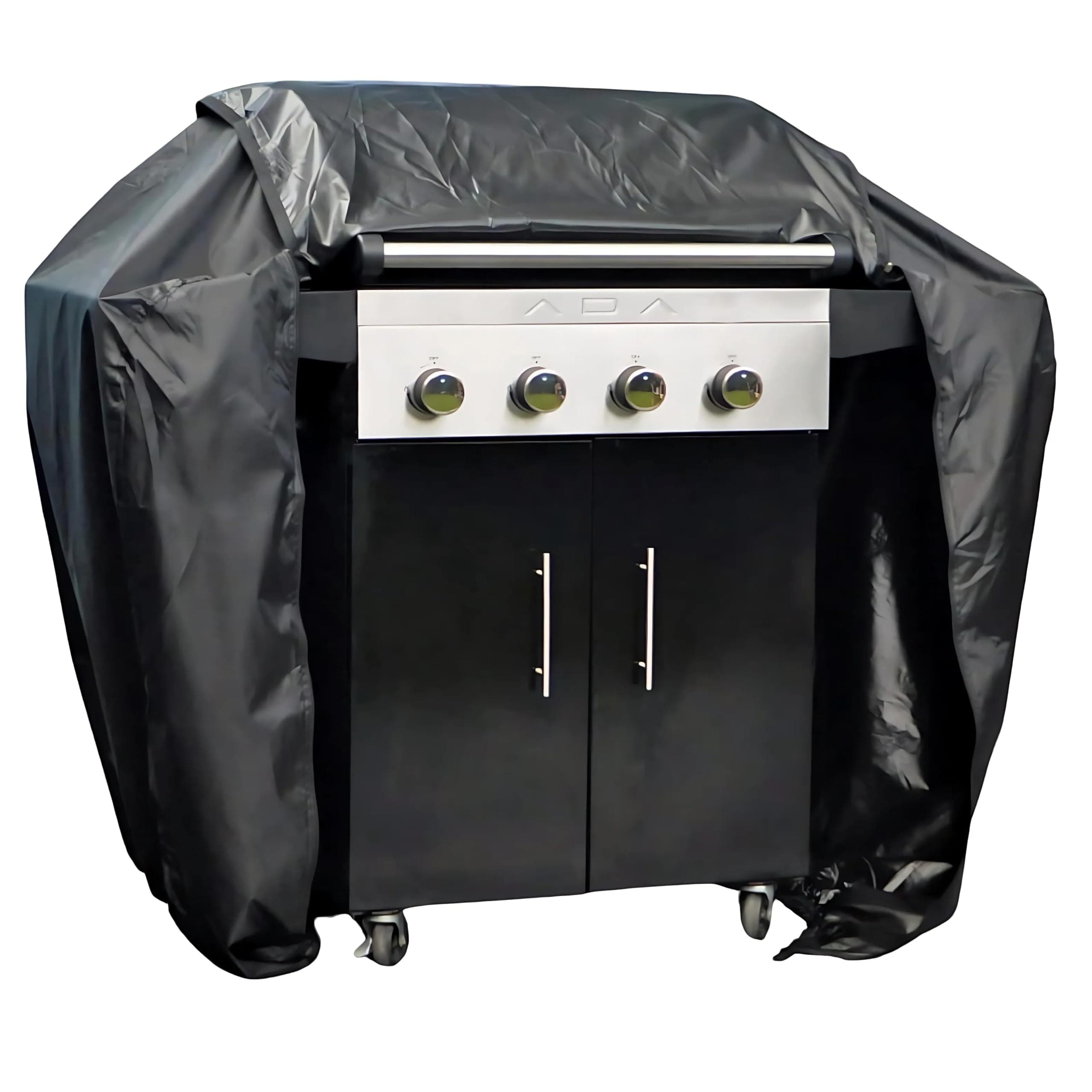 Waterproof BBQ Barbecue Grill Cover for Outdoor – 145 L x 70 W x 120 H cm – Breathable & UV Resistant - Easy Access Dual Zips for Weber, Char-broil, Brinkmann, Outback and more by Speedwellstar