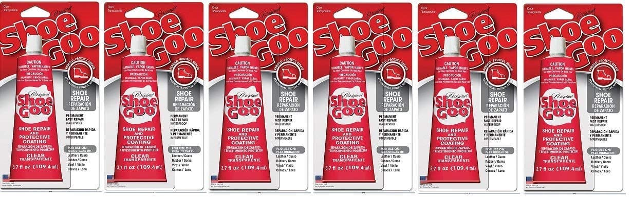 Shoe GOO® Adhesive, 3.7 fl oz (6 Pack, Clear)