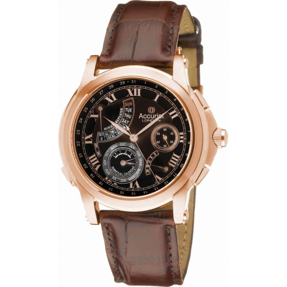 Accurist Gents GMT Watch GMT326