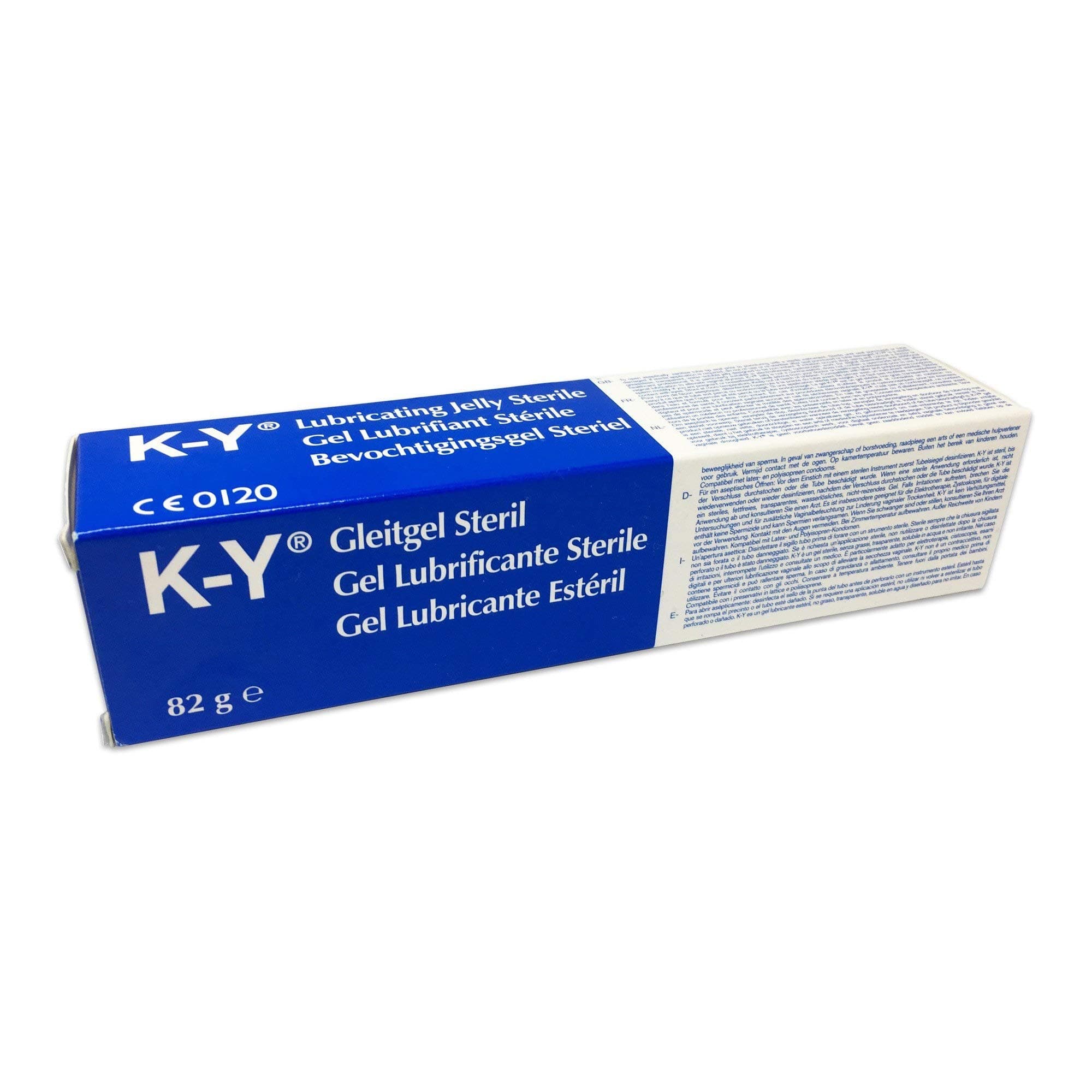 K-Y 82g x12 Sterile Lubricant Gel Lube